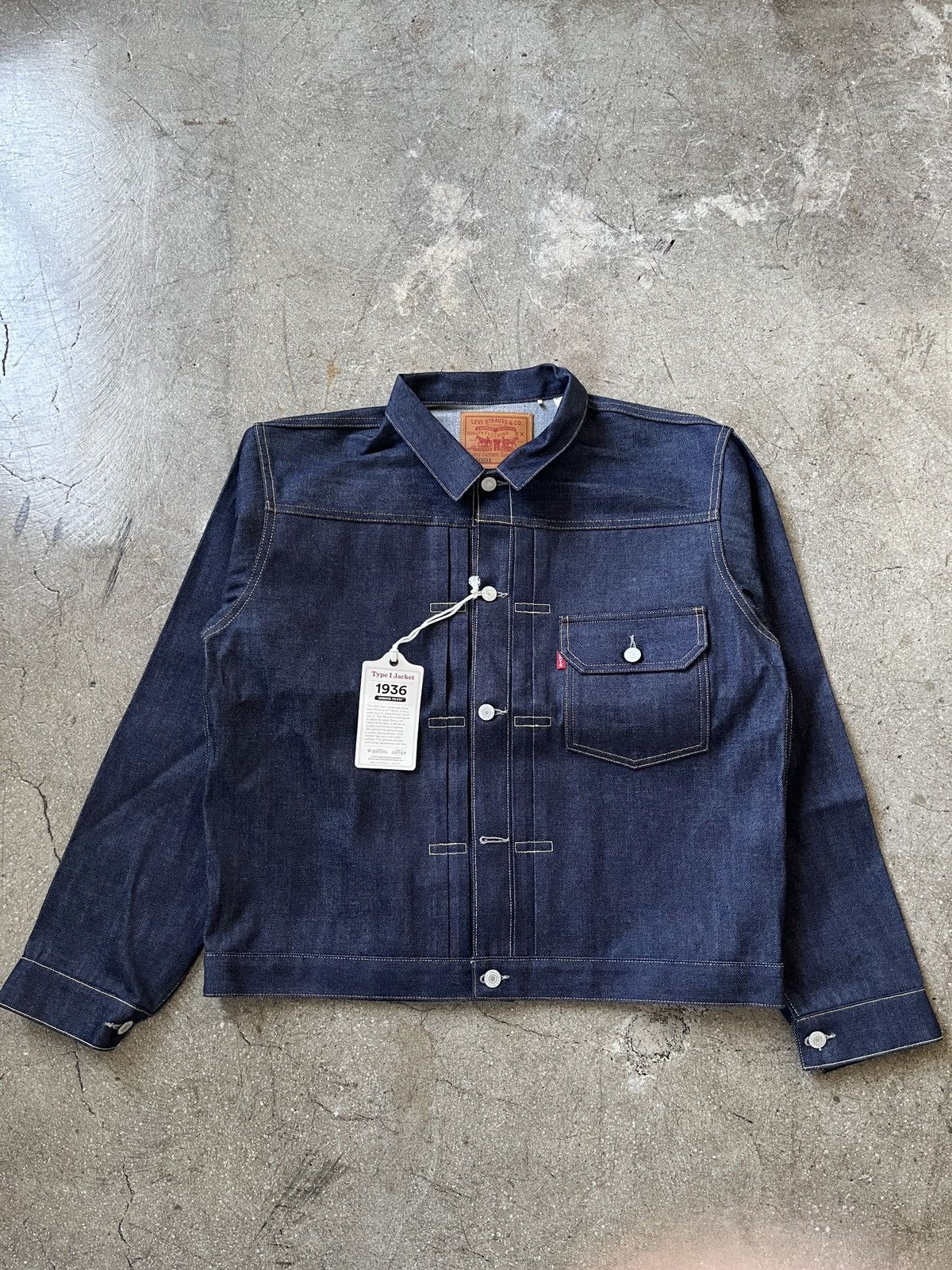 LEVI'S VINTAGE CLOTHING 1936 TYPEⅠ LEVI'S VINTAGE CLOTHING 1936Model TYPE I Trucker Jacket