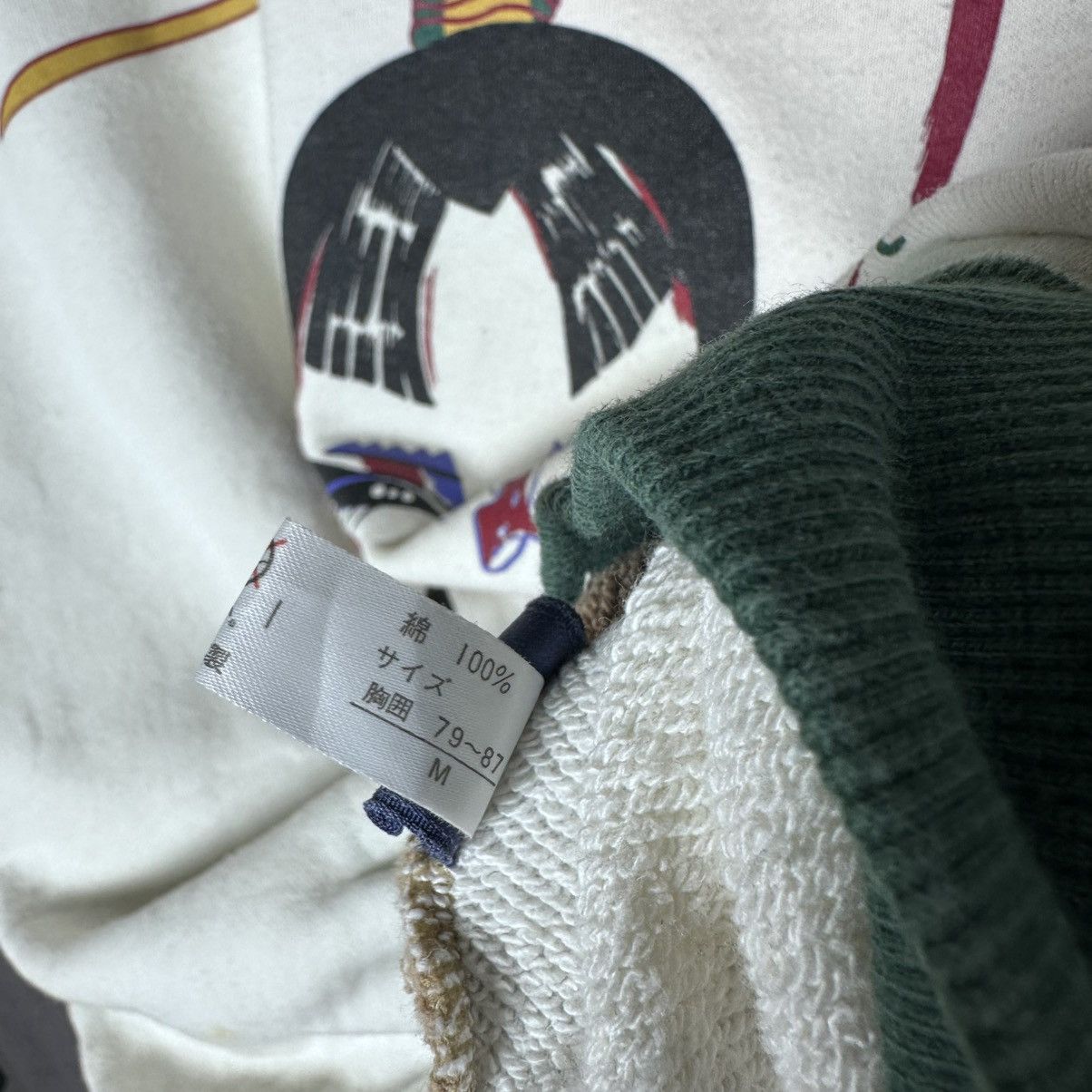 Kansai Yamamoto Vintage Kansai Yamamoto Kabuki Sweatshirt Japan 80s Size US M / EU 48-50 / 2 - 6 Thumbnail