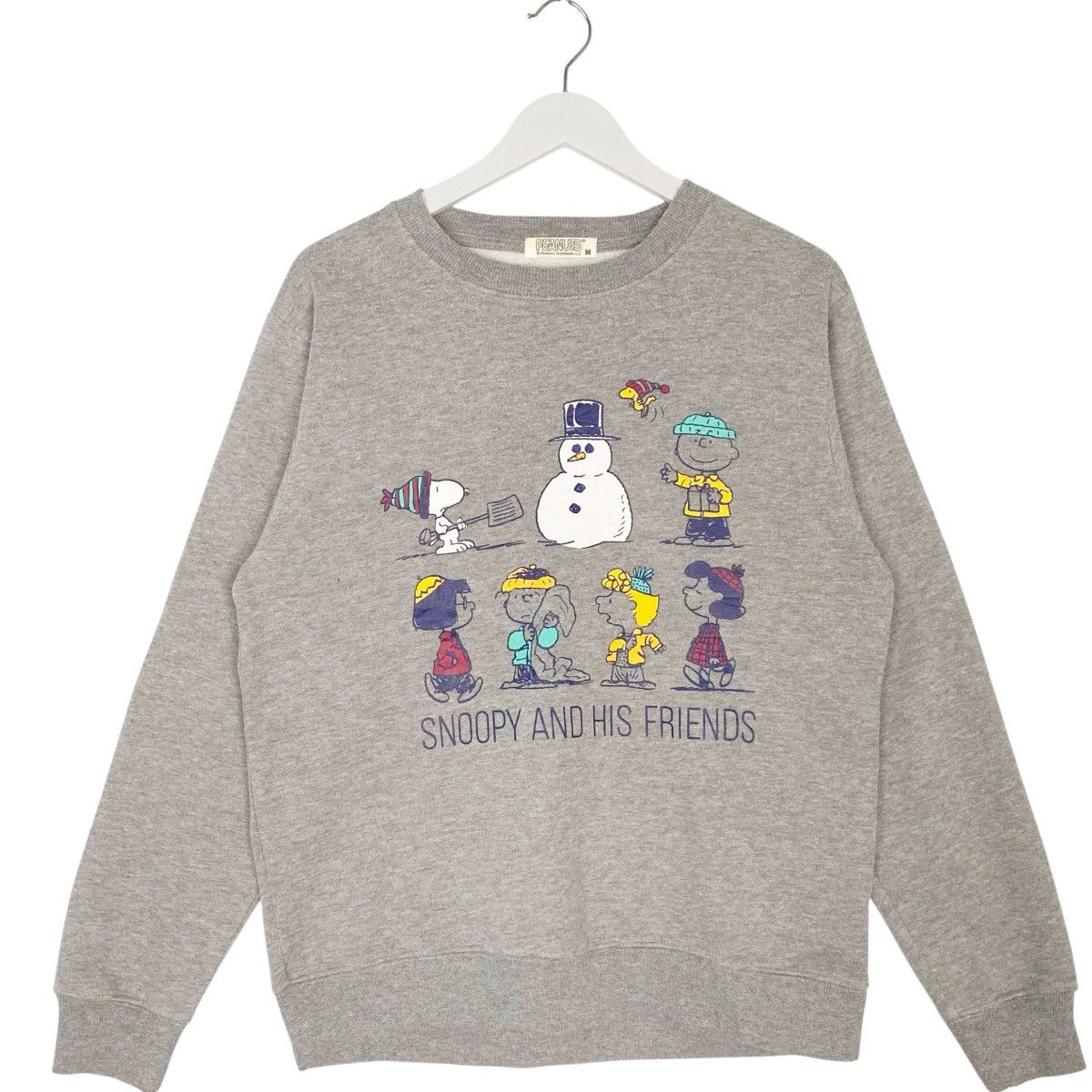 Other Vintage Peanut Snoopy Sweatshirt Crewneck Gray Size M Size US M / EU 48-50 / 2 - 1 Thumbnail