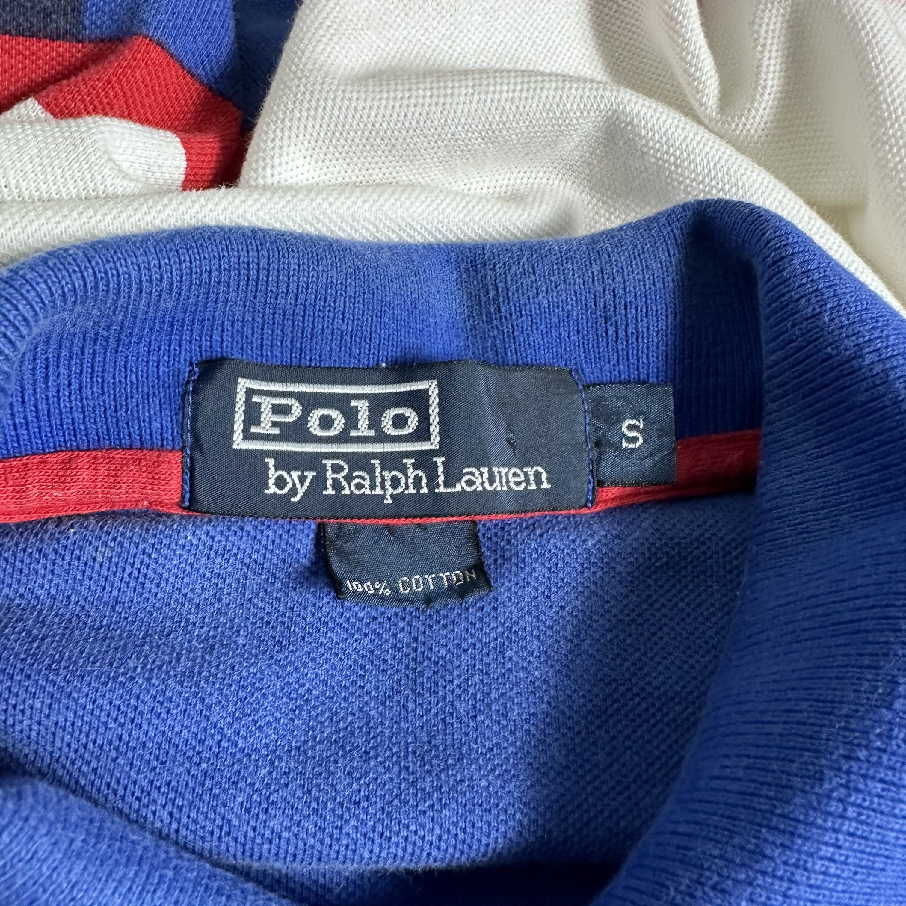 Polo Ralph Lauren 🔥RARE🔥Vintage Polo Ralph Lauren Abstract Polo Shirt Size US S / EU 44-46 / 1 - 6 Thumbnail