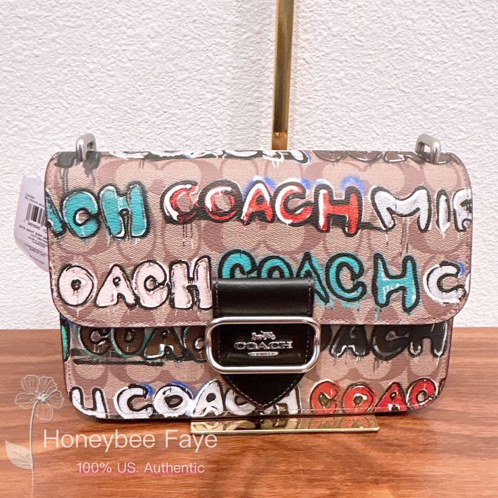 COACH®  Coach X Mint + Serf Morgan Crossbody In Signature Canvas