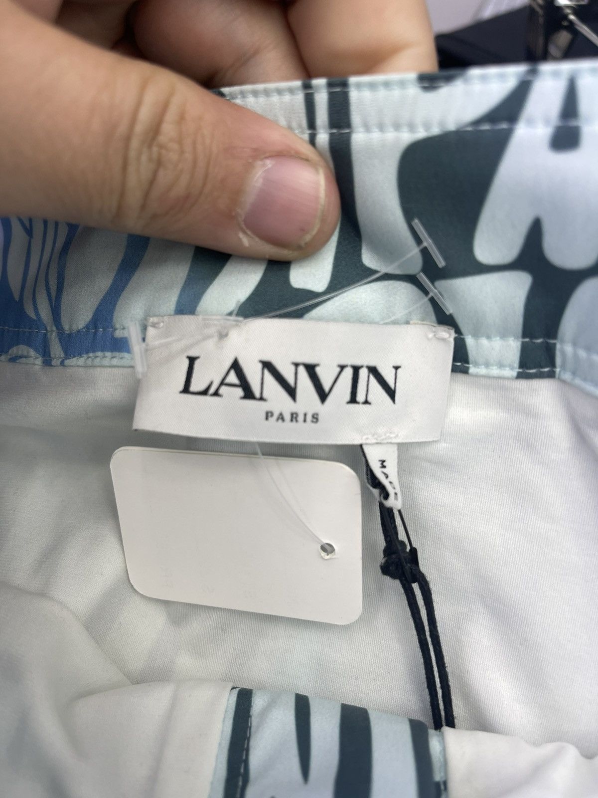 Lanvin Lanvin shorts (blue) Size US 30 / EU 46 - 3 Thumbnail