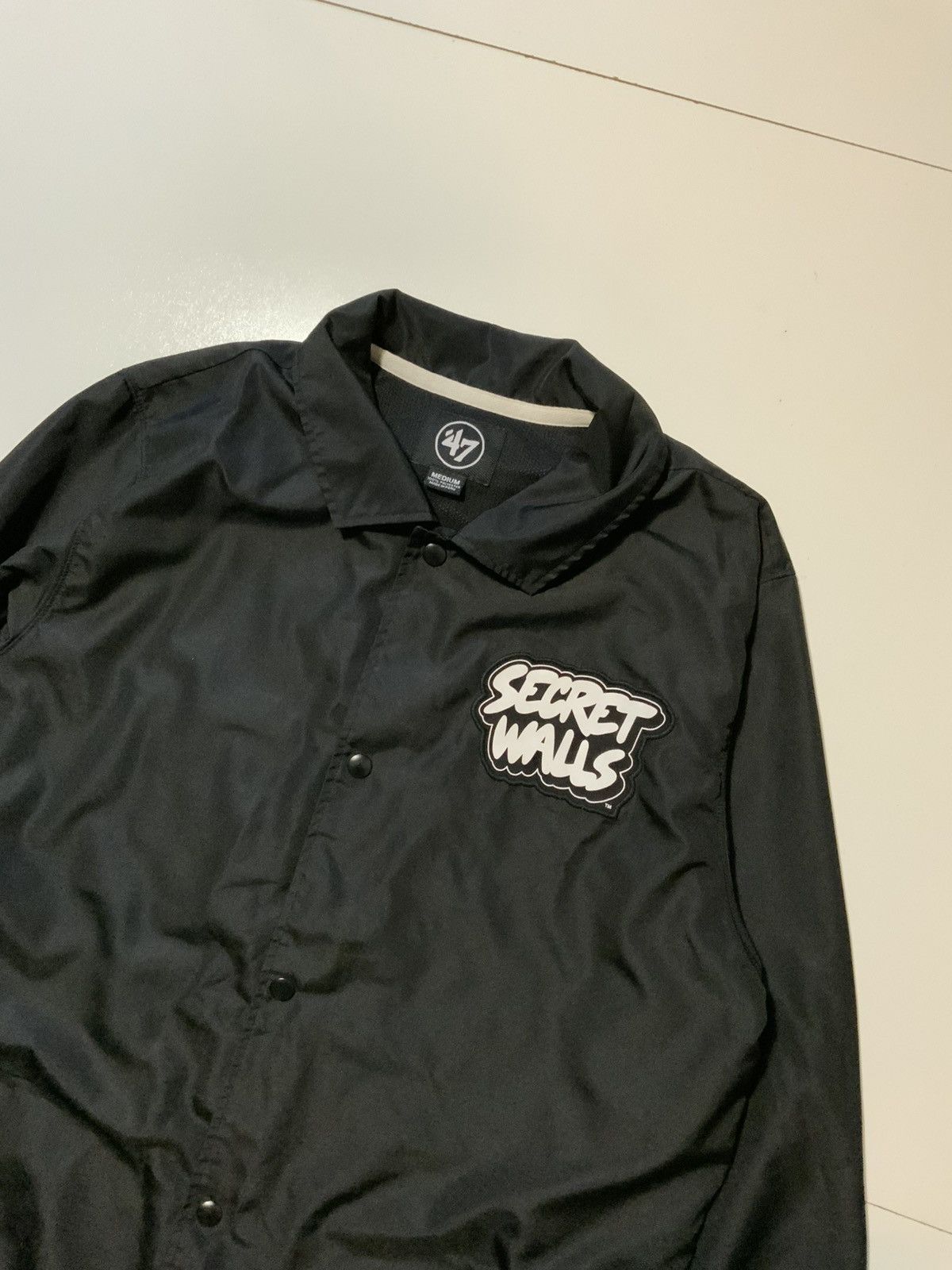 47 Brand Secret Wells Support Your Local Artist Windbreaker Jacket Size US M / EU 48-50 / 2 - 5 Thumbnail
