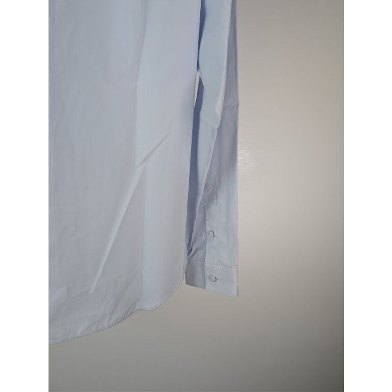 Gucci o1rshd1 Piece Dyed Popeline Boxy Shirt in Baby Blue / Mix Size US M / EU 48-50 / 2 - 14 Thumbnail