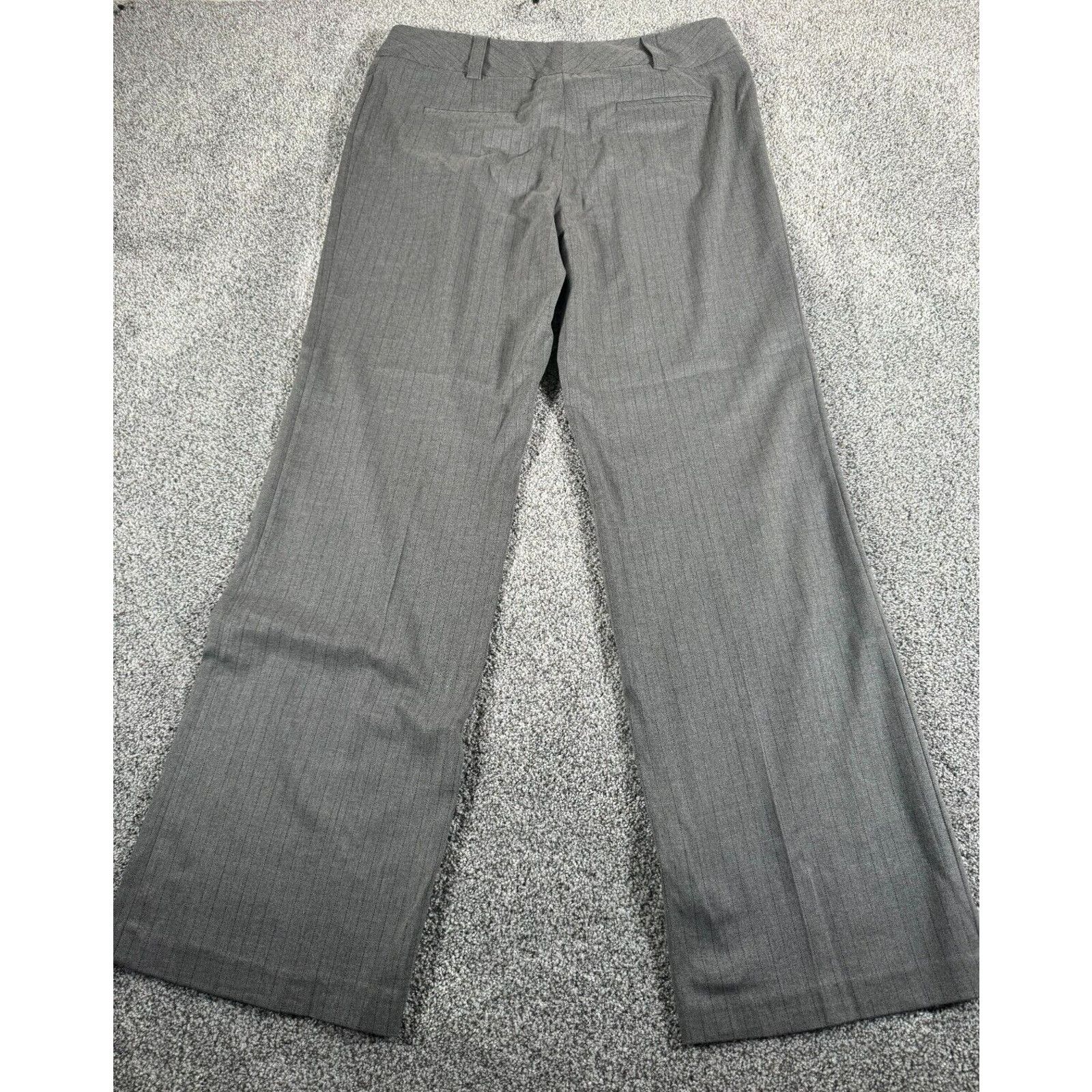 Other AB Studio Pants Womens Size 8 Office Career Chic Pinstripe Size 30" / US 8 / IT 44 - 5 Thumbnail