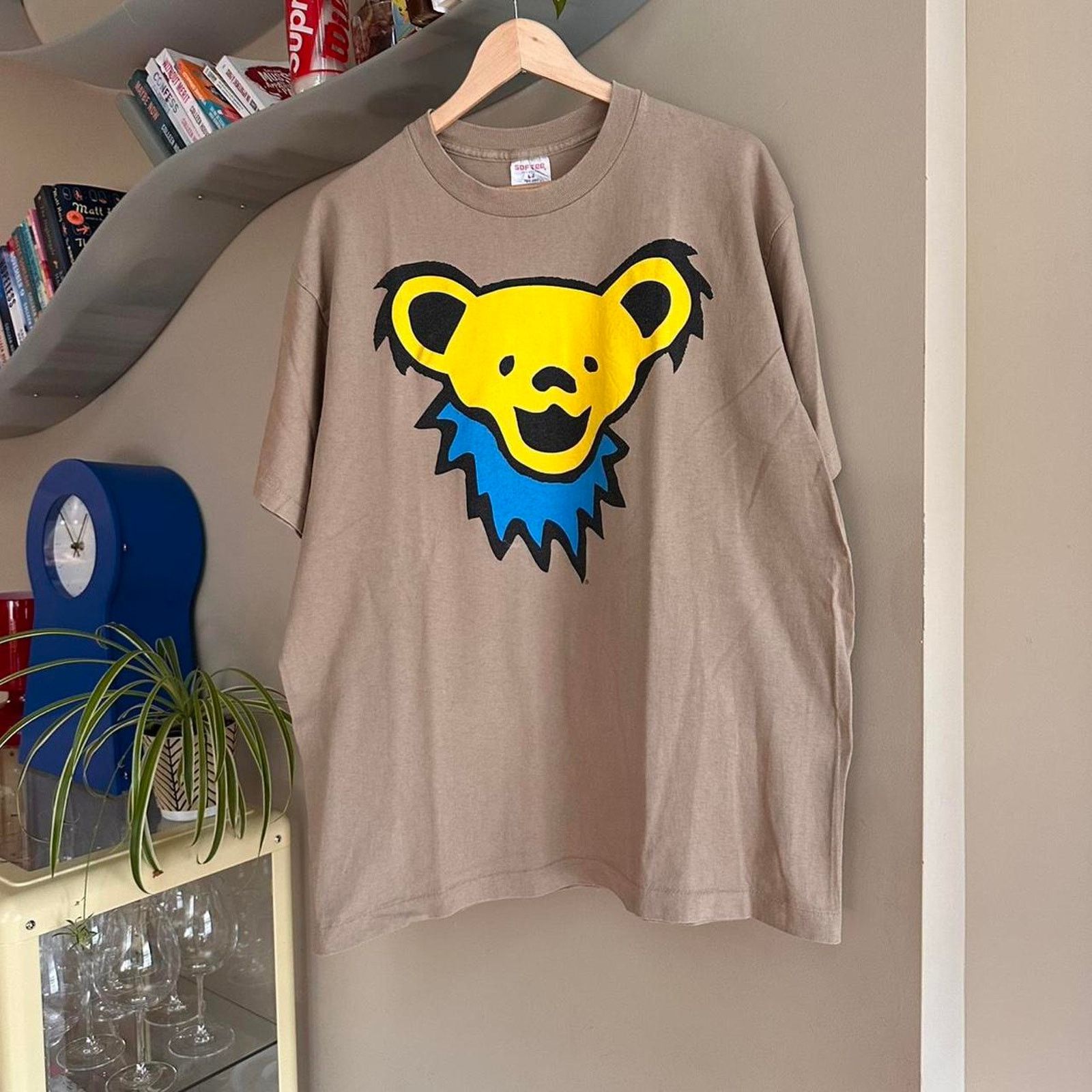 Band Tees × Grateful Dead × Vintage Vintage Grateful Dead Bear Shirt Size US XL / EU 56 / 4 - 1 Thumbnail