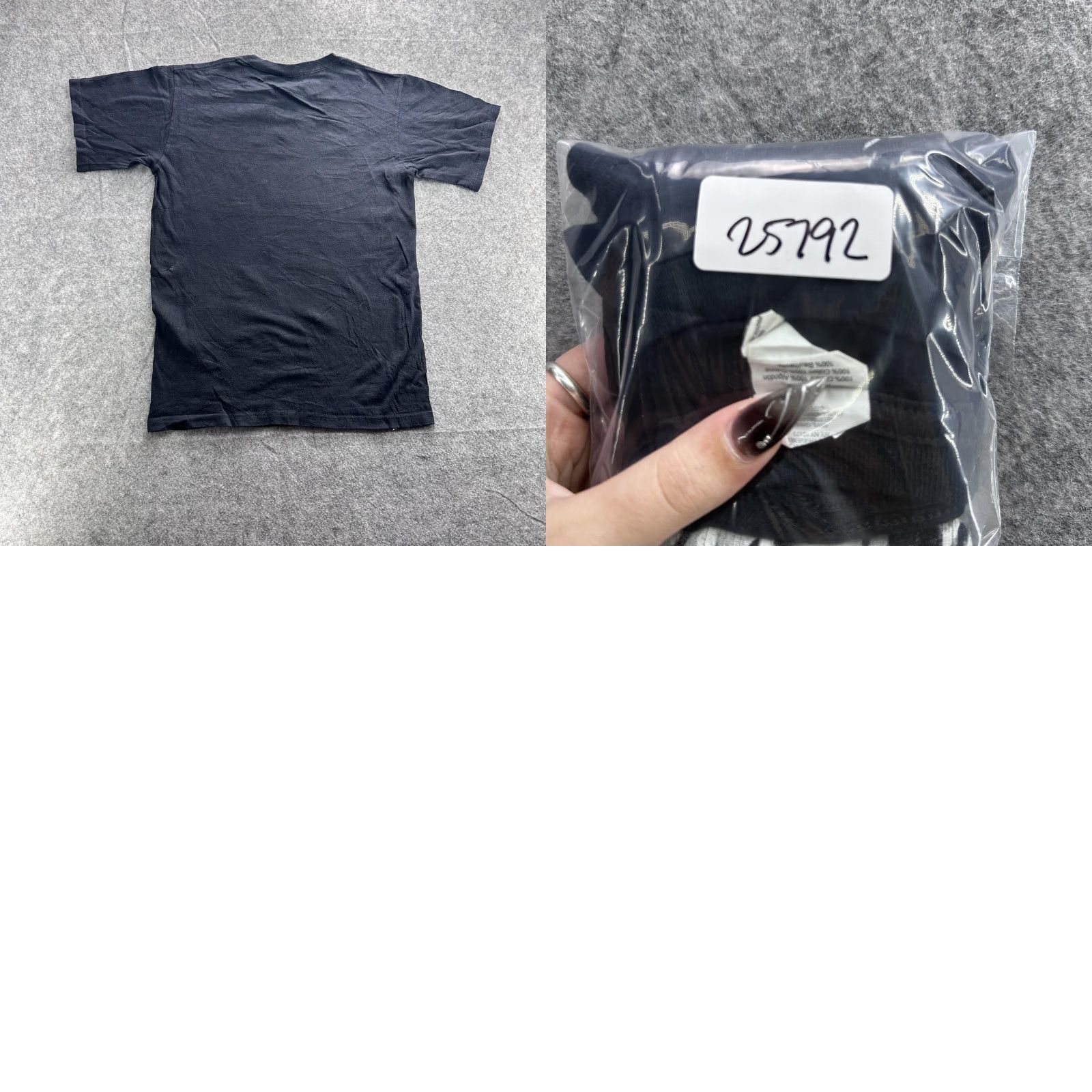 Anvil Anvil Shirt Small Black Graphic Short Sleeve Cotton Crewneck T Shirt Tee Mens Size US S / EU 44-46 / 1 - 8 Thumbnail