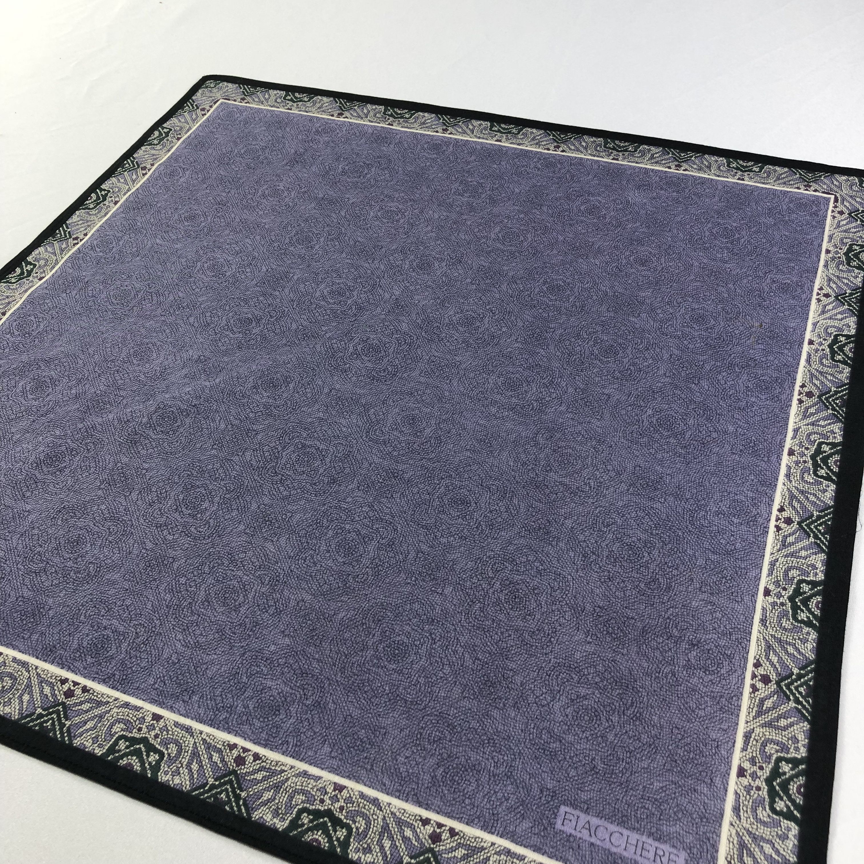 Vintage Fiacchere Handkerchief Neckerchief Bandana H2122 Size ONE SIZE - 3 Thumbnail