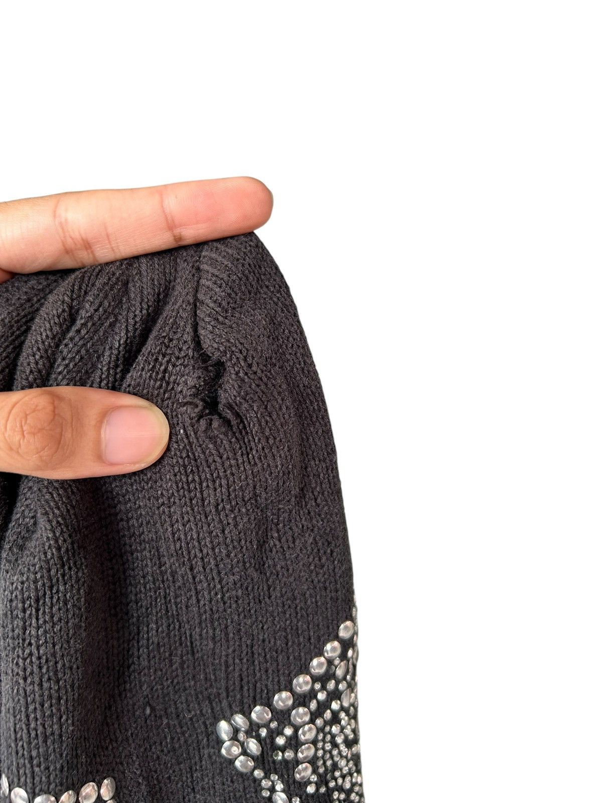 Japanese Brand × Kapital × Vintage Japanese Punk Bondage Style SunFaded Distressed Beanie Hats Size ONE SIZE - 9 Thumbnail