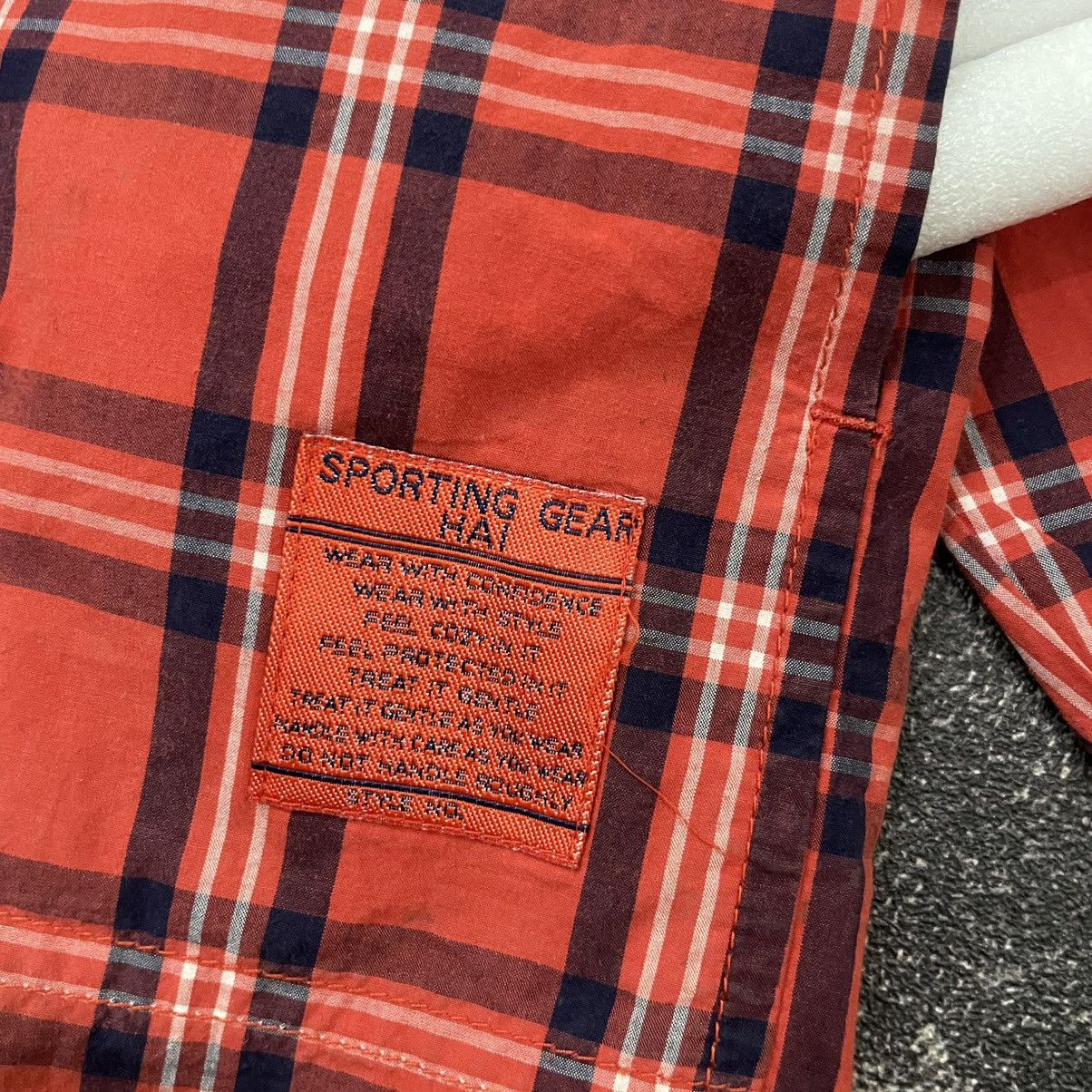 Hai Sporting Gear × Issey Miyake × Japanese Brand HAI sporting gear by issey miyake plaid jacket Size US L / EU 52-54 / 3 - 4 Thumbnail
