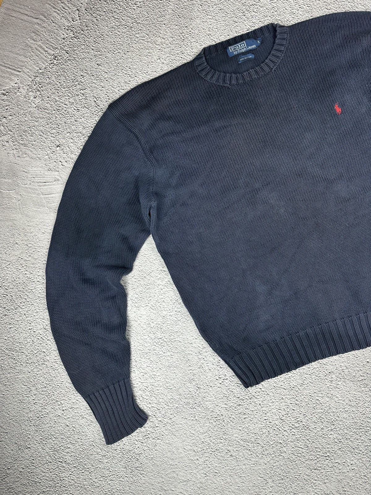 Polo Ralph Lauren Vintage Polo by Ralph Lauren Knitwear Sweater Faded Y2K SK8 Size US M / EU 48-50 / 2 - 3 Thumbnail