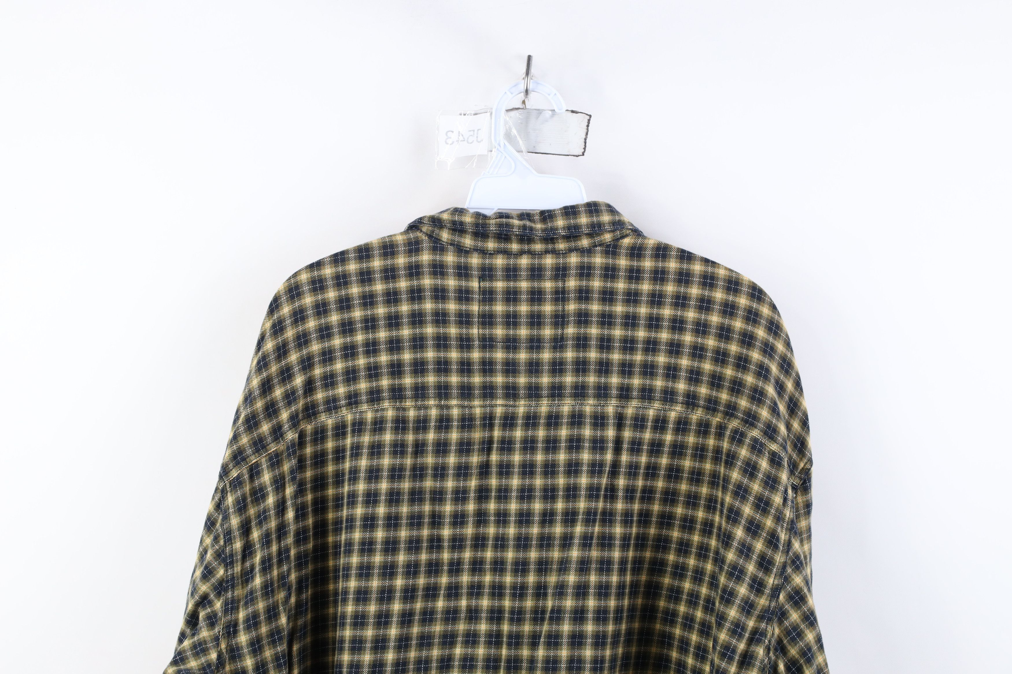 Levi's Vintage 90s Levis Baggy Flannel Collared Button Shirt Plaid Size US XL / EU 56 / 4 - 12 Thumbnail
