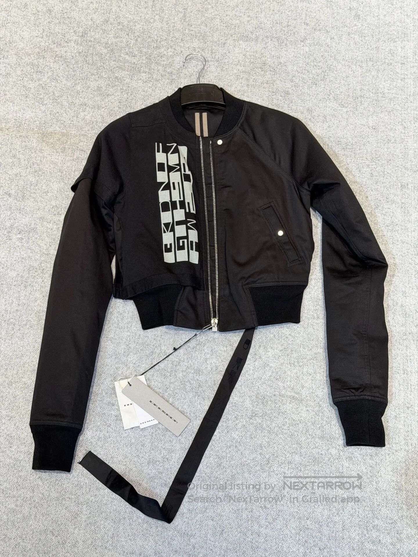 Rick Owens Drkshdw Rick Owens DRKSHDW Short Strap Jacket. Size US XS / EU 42 / 0 - 1 Thumbnail