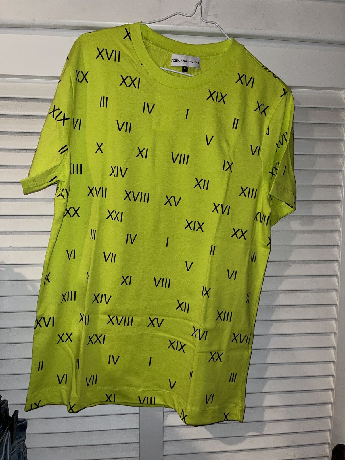 Gosha Rubchinskiy Gosha rubchinskiy t shirt size small Roman numerical Size US S / EU 44-46 / 1 - 1 Thumbnail