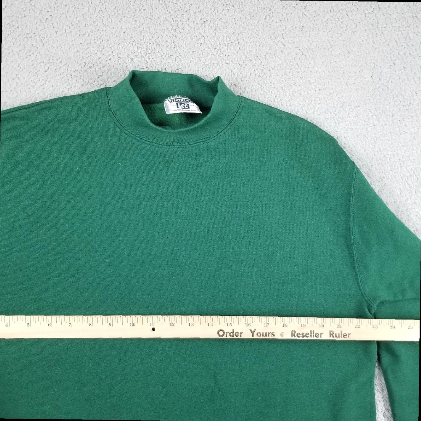 Lee Lee Superweight Mens Large Long Sleeve Green Sweatshirt Size US L / EU 52-54 / 3 - 5 Thumbnail
