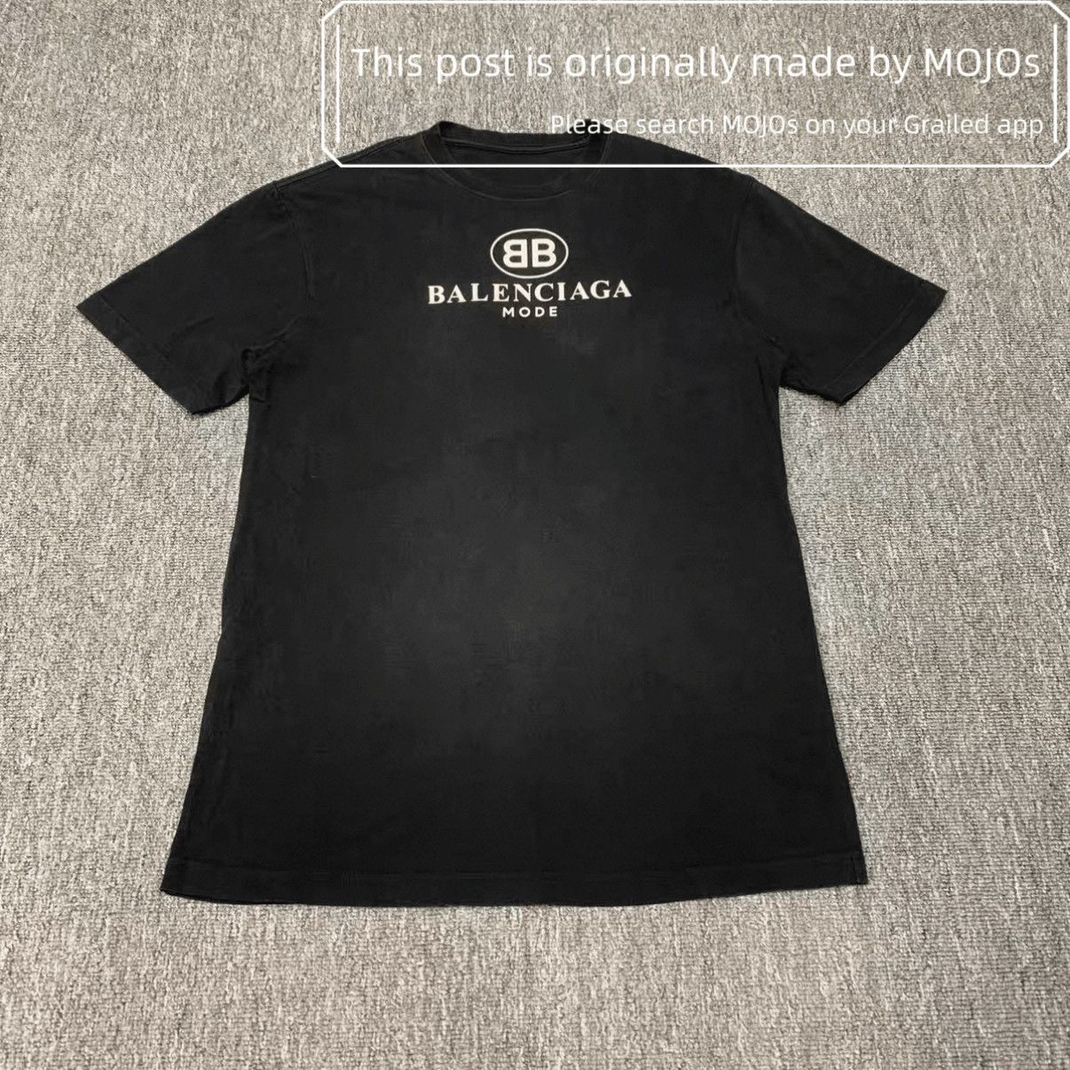 Balenciaga Balenciaga Mode Logo Tee mojos17201029 Size US XS / EU 42 / 0 - 1 Thumbnail