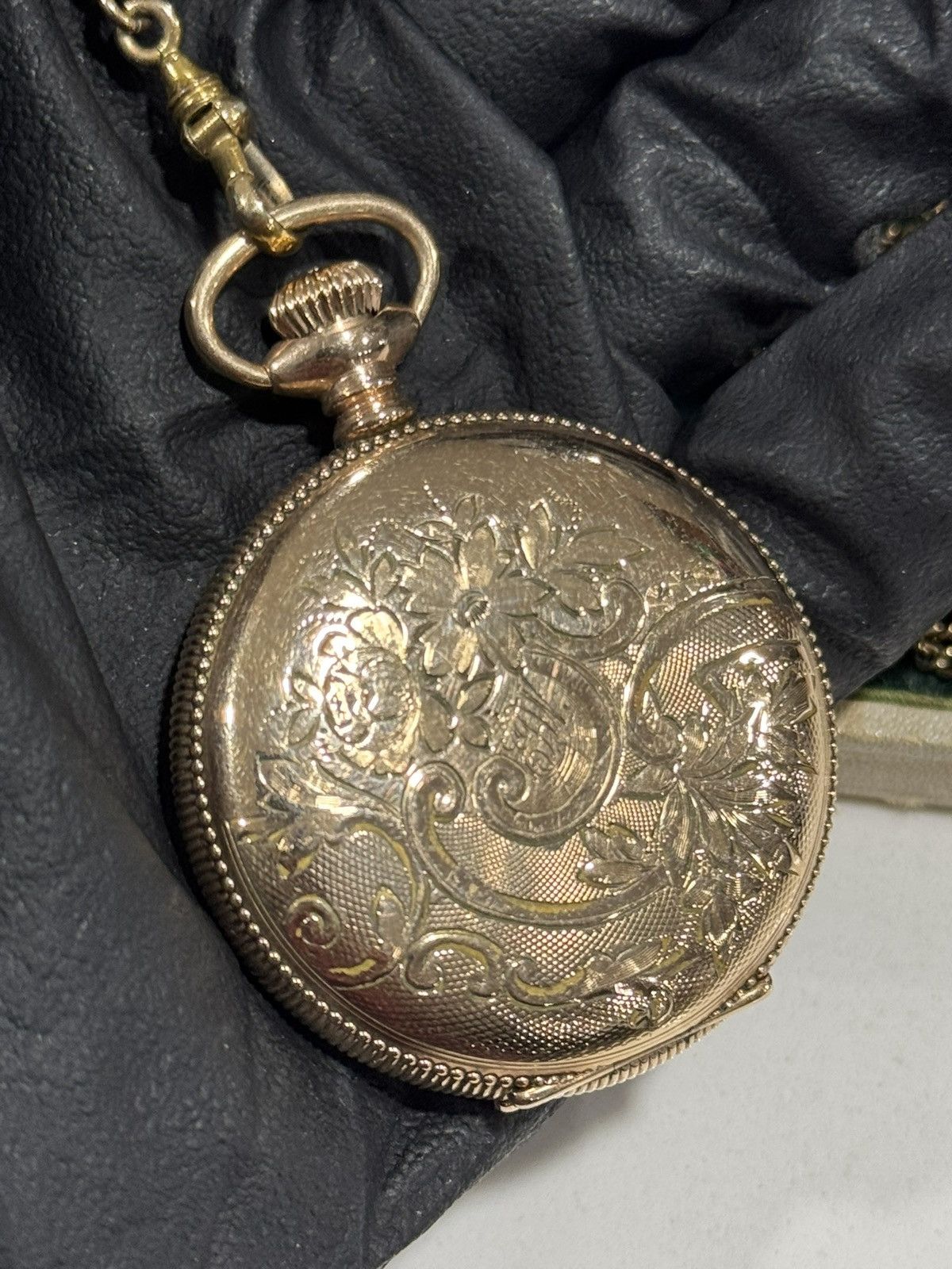 Elgin National Watch Company Vintage 1890s Elgin Gold Filled Pocket Watch Size ONE SIZE - 17 Thumbnail