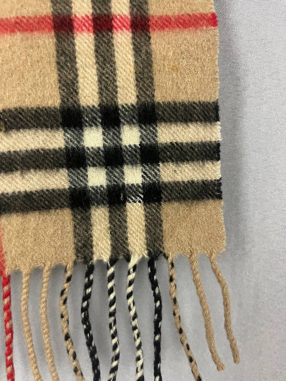 Burberry Burberry Nova Check Scarf Cashmere Size ONE SIZE - 8 Thumbnail