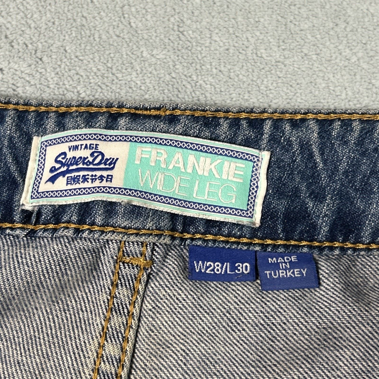 Superdry Superdry Altered Beyond Baggy Jeans 34x28 Loose Wide Baggie Size US 34 / EU 50 - 4 Thumbnail