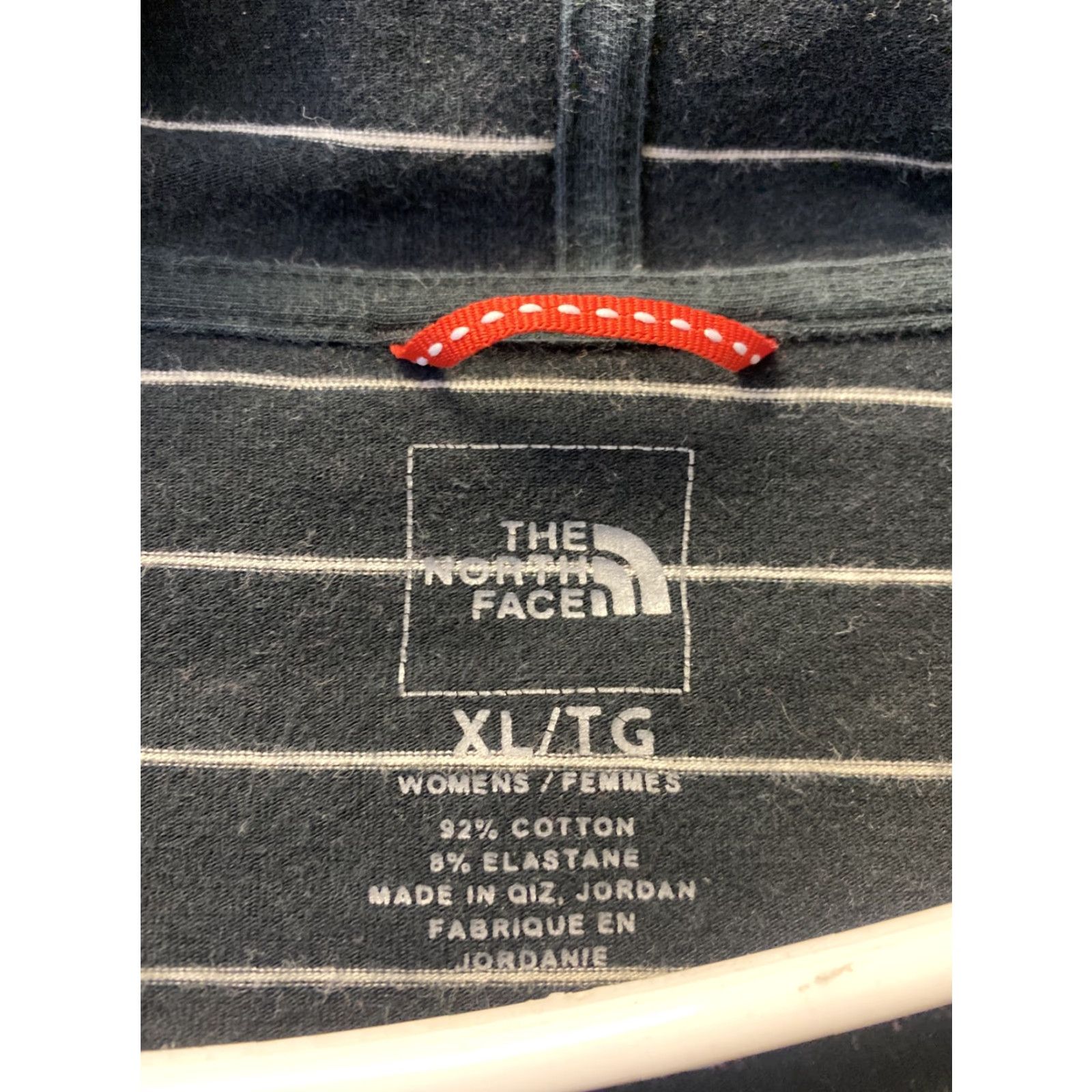 The North Face The North Face Hoodie Women Striped Long Sleeve Snap Pullover Hooded XL Black/98-35 Womens Size XL / US 12-14 / IT 48-50 - 4 Thumbnail