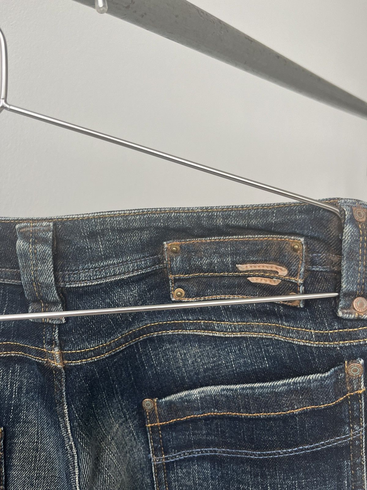 Diesel VINTAGE LOWRISE RUST DIESEL DENIM JEANS Size US 28 / EU 44 - 6 Thumbnail