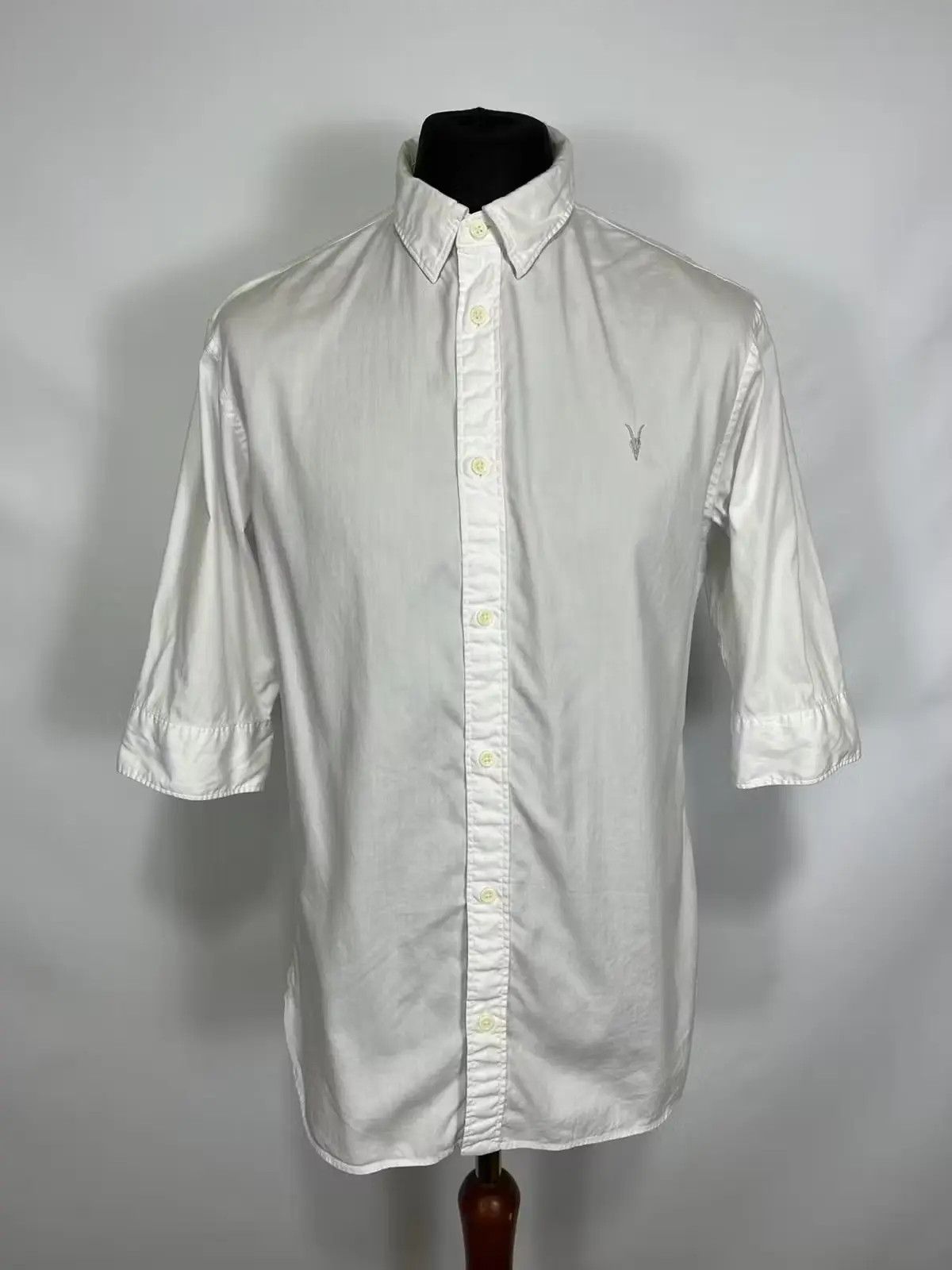 20471120 × Allsaints × Japanese Brand All Saints Redondo HS shirt Size US L / EU 52-54 / 3 - 1 Thumbnail