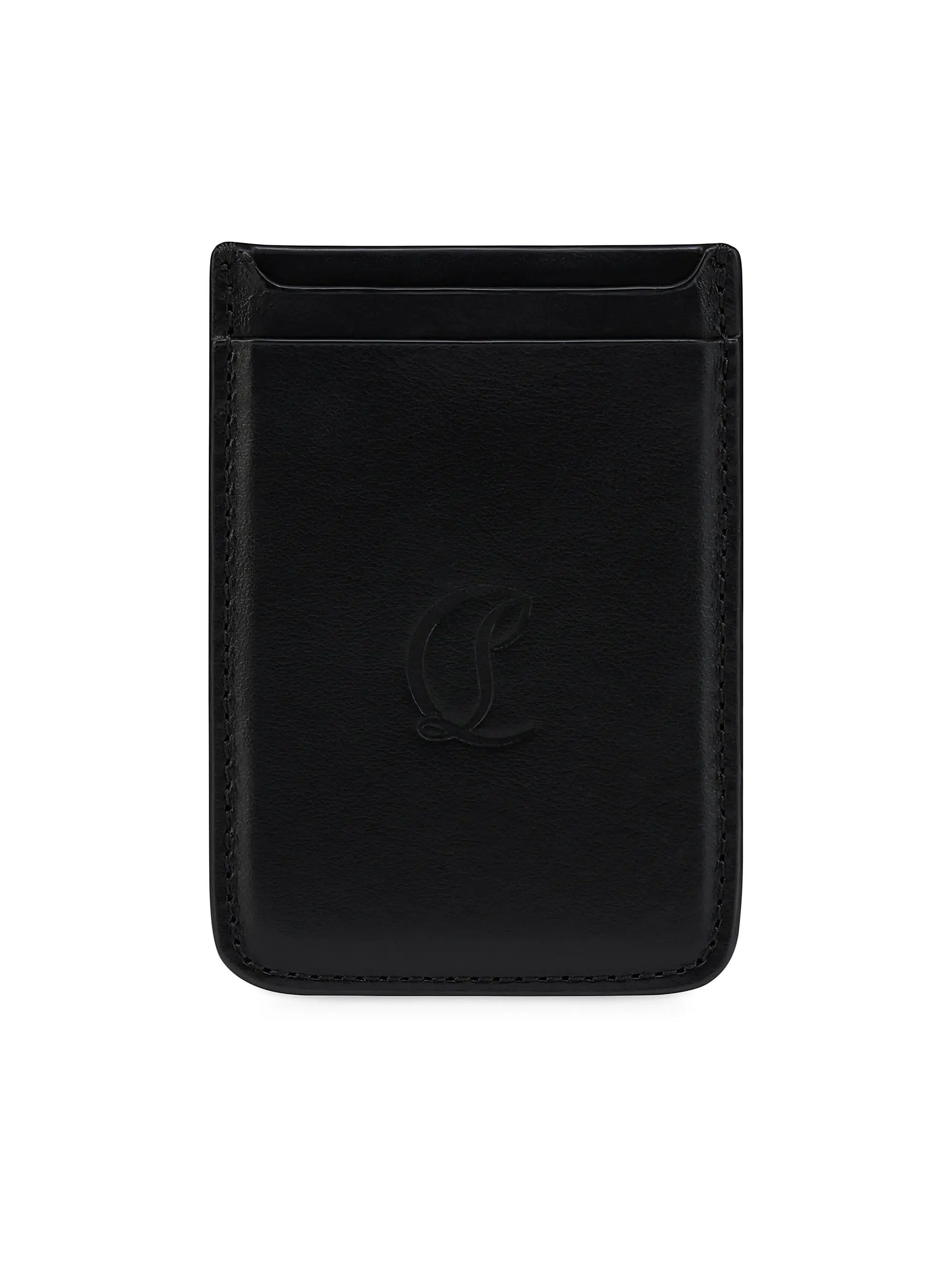 Christian Louboutin os11x0526 Size: OS / Magnet Cardholder For Phone in Black Size ONE SIZE - 1 Preview