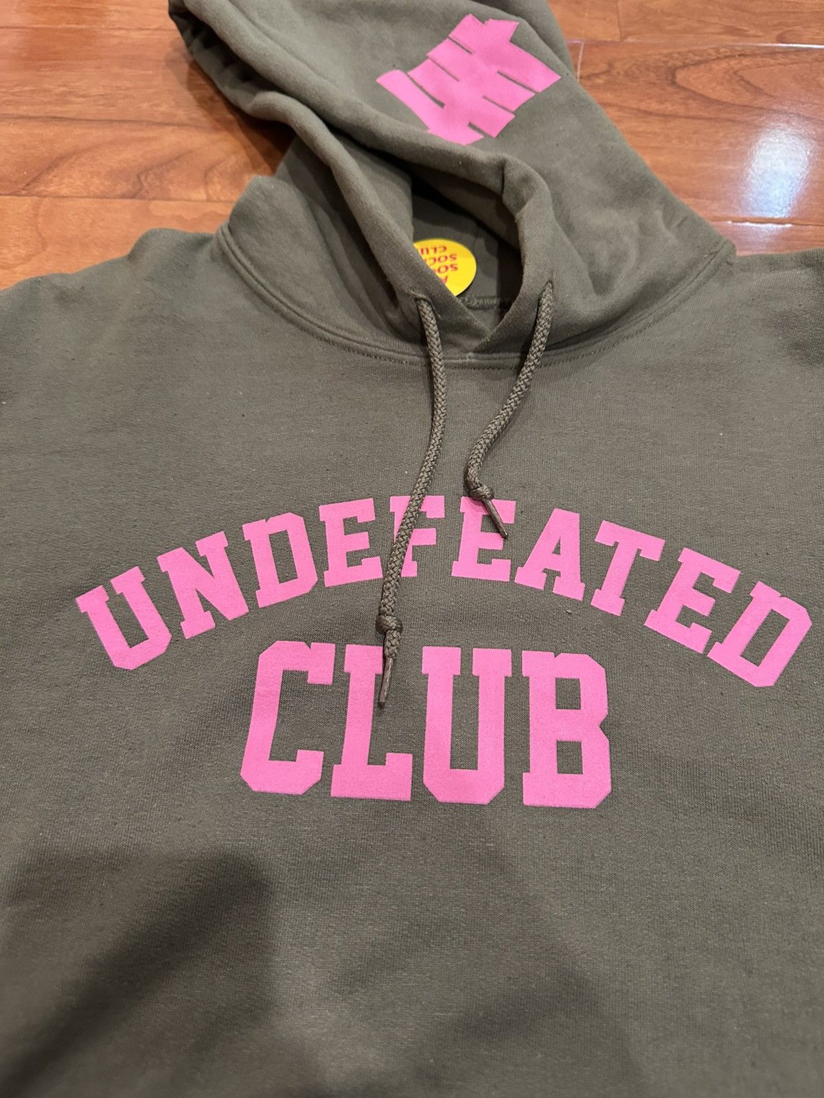 Anti Social Social Club × Undefeated Anti Social Social Club Undefeated Hoodie - Green Size US S / EU 44-46 / 1 - 3 Thumbnail