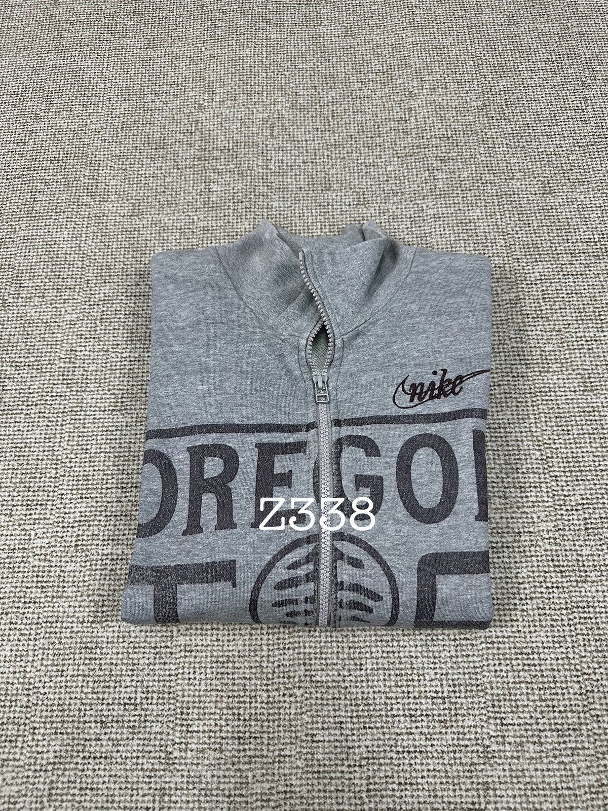 Nike Y2k Nike Oregon Swoosh Zipper Sweatshirt Z338 Size US M / EU 48-50 / 2 - 12 Thumbnail