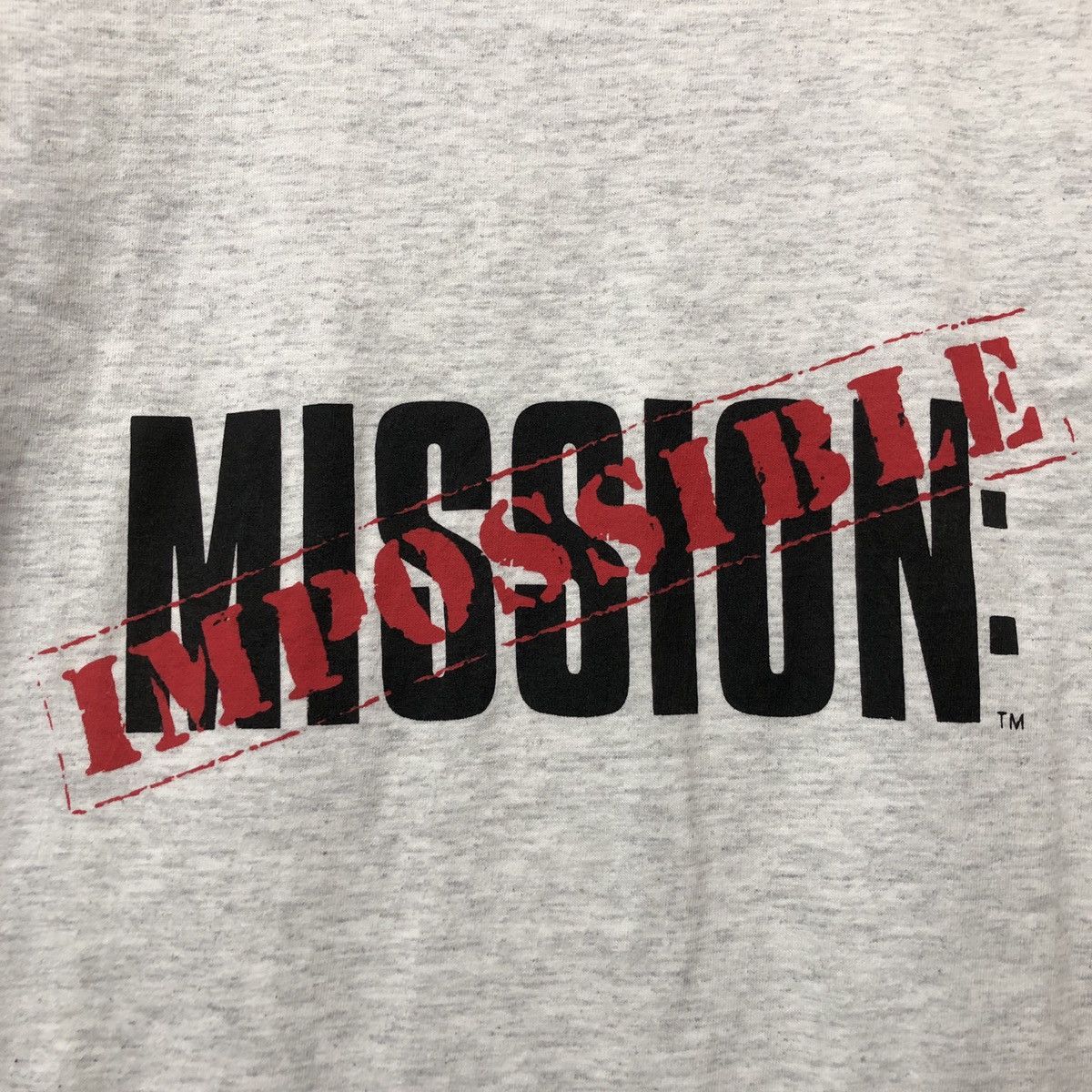 Vintage Vintage 90s Mission Impossible Movie T-Shirt Tom Cruise Size US XL / EU 56 / 4 - 2 Thumbnail