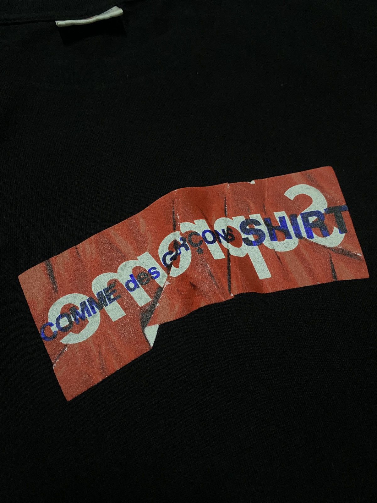 Comme des Garcons SHIRT × Supreme Supreme - Comme des Garcons SHIRT - CDG BOX LOGO CRUMPLED Size US S / EU 44-46 / 1 - 3 Thumbnail