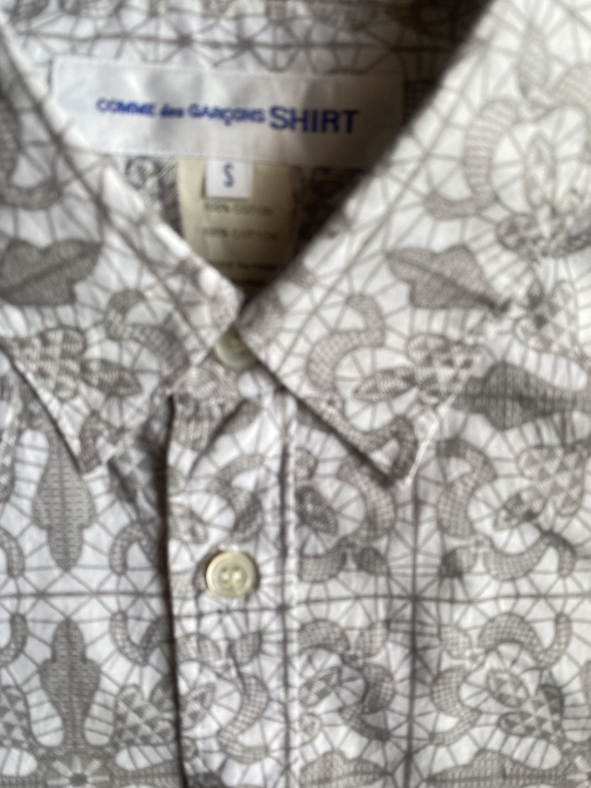 Comme des Garcons Comme Des Garçons Print Shirt Size US S / EU 44-46 / 1 - 4 Thumbnail