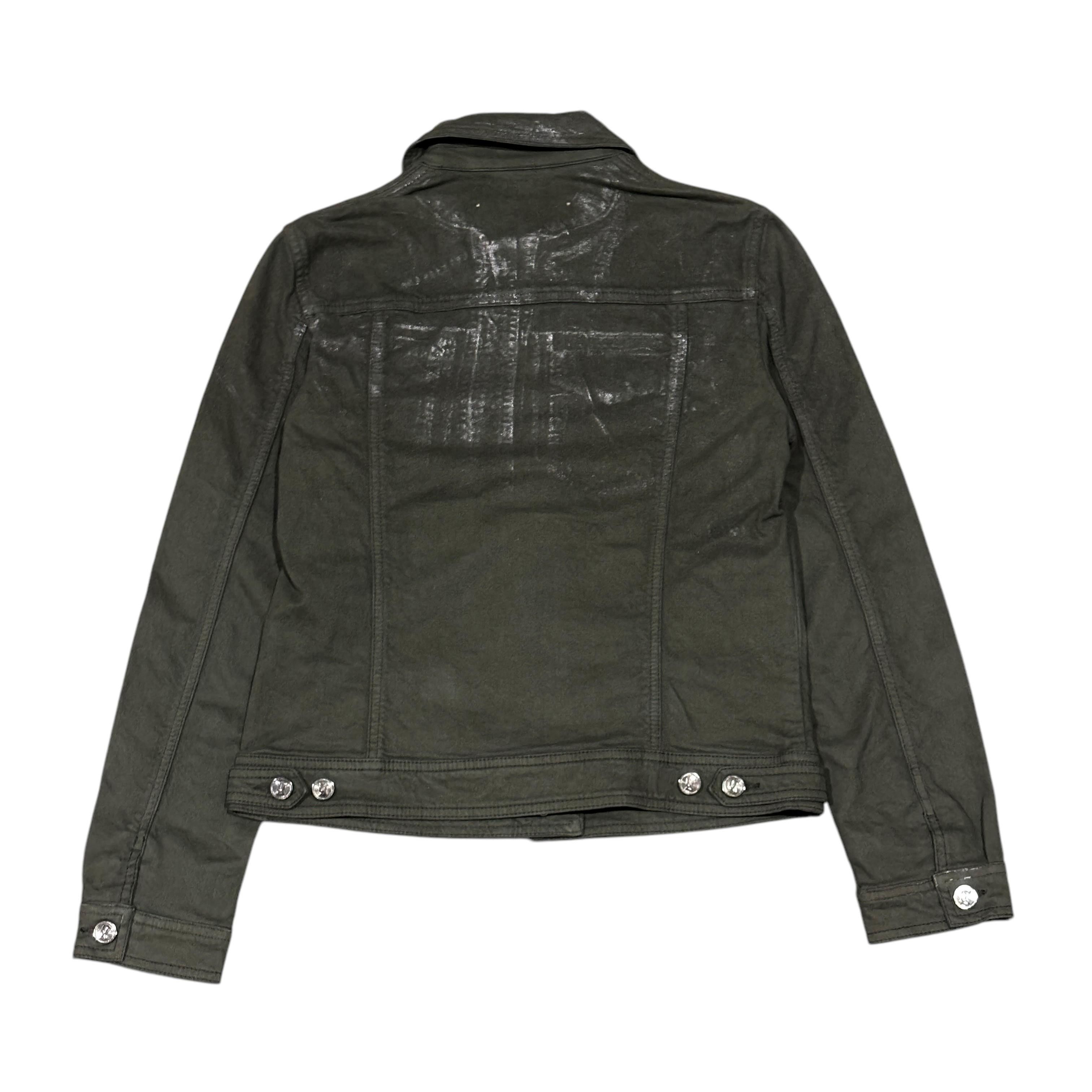 John Galliano Vintage John Galiano Coated Trucker Jacket Size US M / EU 48-50 / 2 - 5 Thumbnail