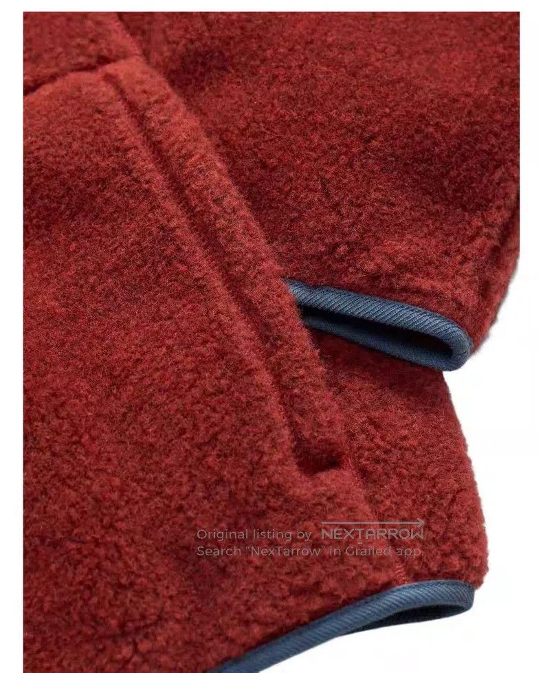 RRL Ralph Lauren RRL Ralph Lauren Red fleece wool coat Size US M / EU 48-50 / 2 - 4 Thumbnail