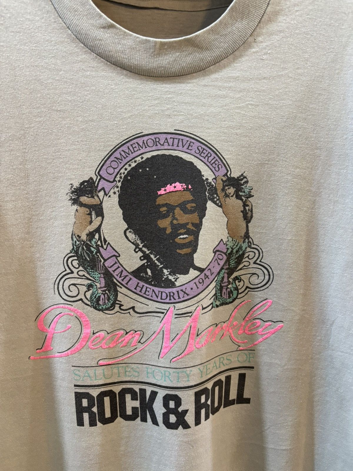 Jimi Hendrix Jimi Hendrix vintage tee 80’s Size US L / EU 52-54 / 3 - 4 Thumbnail