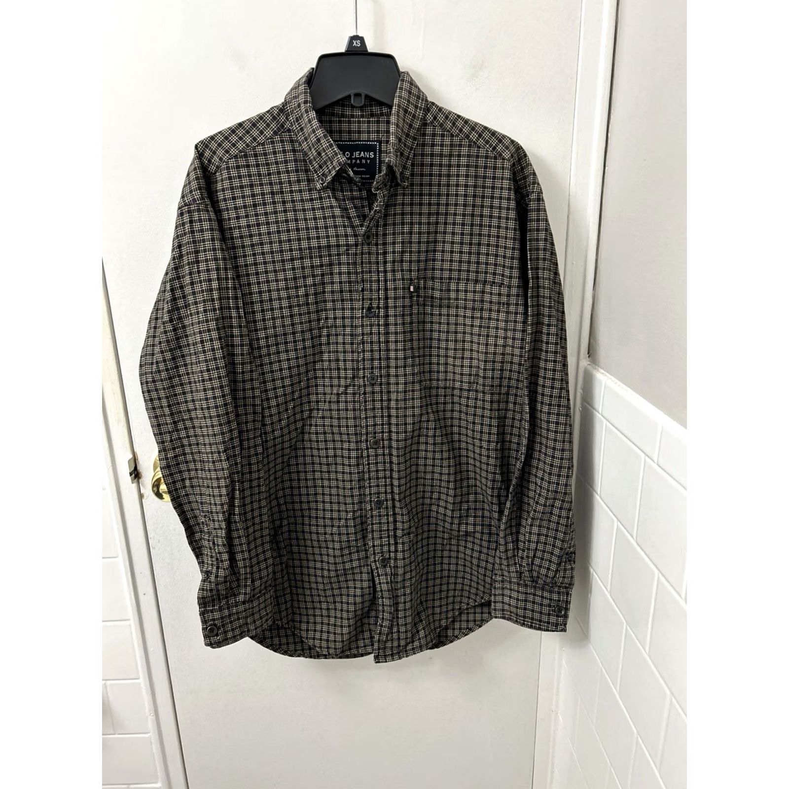 Vintage Polo Jeans Co Ralph Lauren Shirt Mens Small Brown Oxford USA Plaid Button Down Size US S / EU 44-46 / 1 - 2 Thumbnail