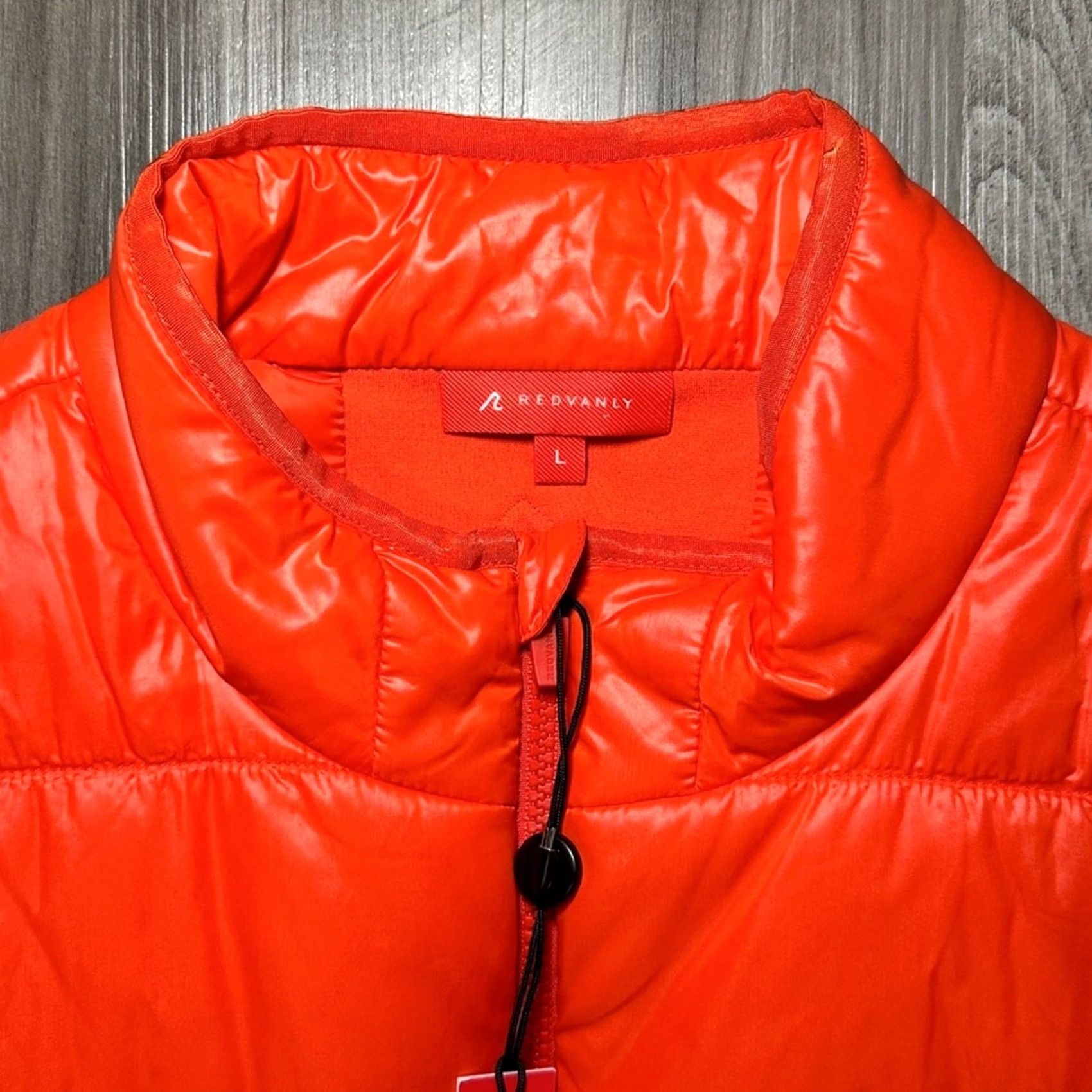 X-LARGE Vermilion Orange Redvanly Puffer Vest Golf Size US L / EU 52-54 / 3 - 5 Thumbnail
