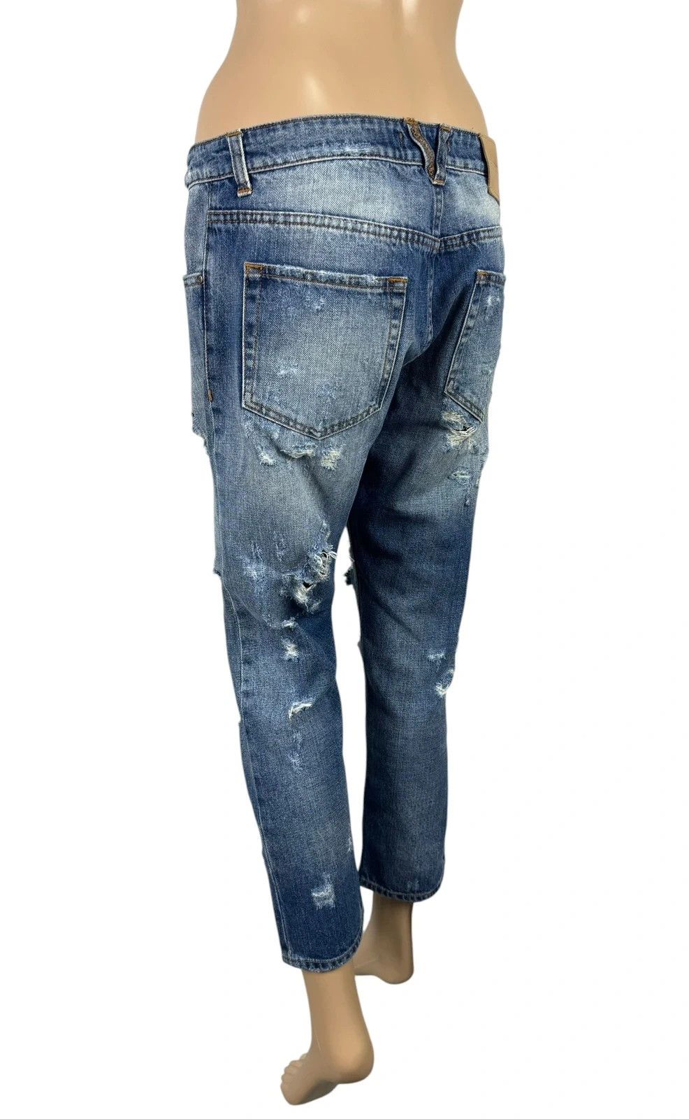 Pierre Balmain Pierre Balmain Ripped Jeans size 27 Size 27" / US 4 / IT 40 - 5 Thumbnail