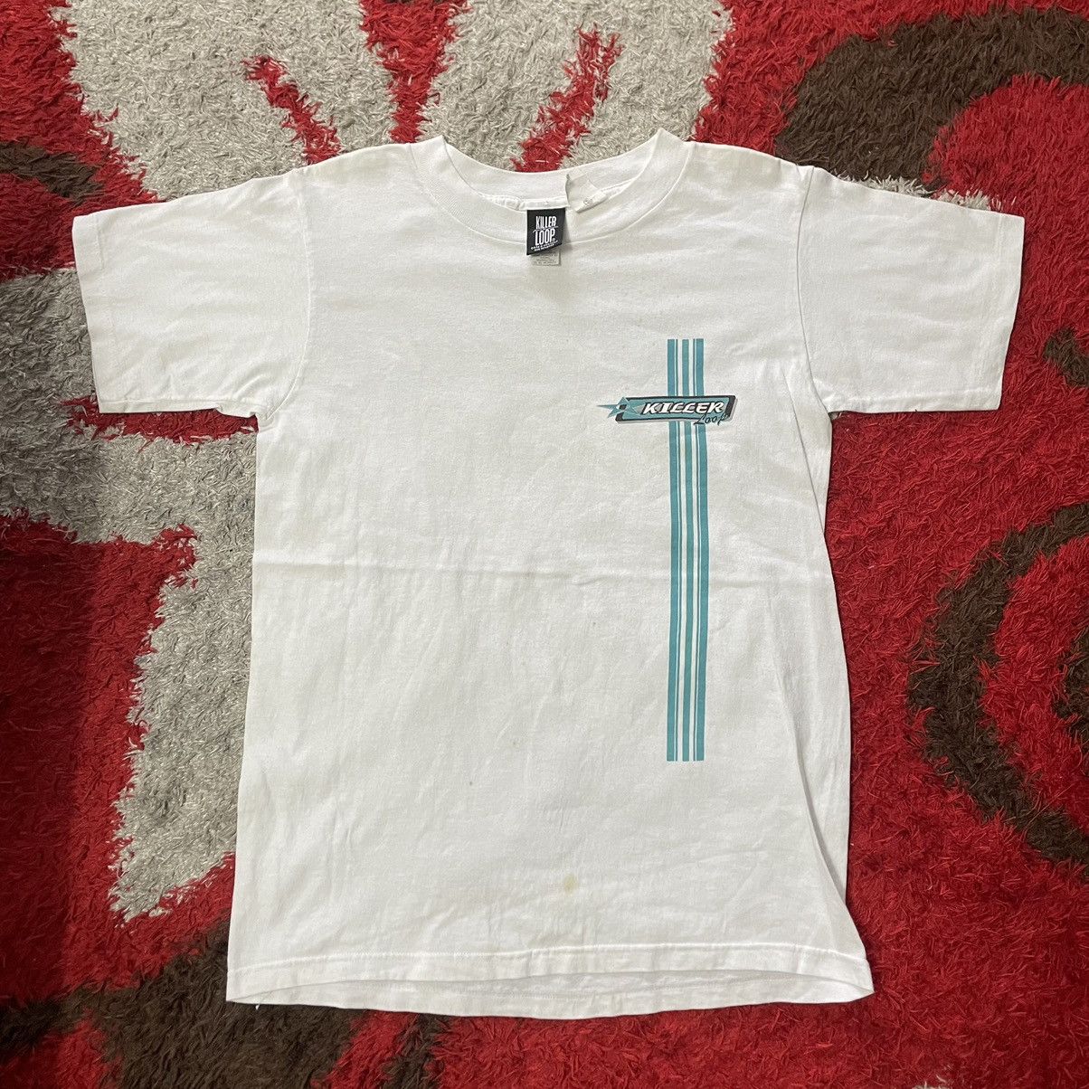 Vintage 🔥Vintage 90s Killer Loop Big Logo Spellout Surfing Skate Tee Size US M / EU 48-50 / 2 - 2 Thumbnail