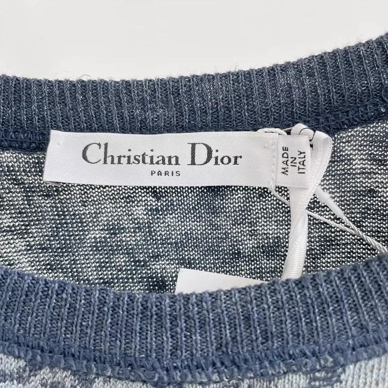 Dior Dior Gray printed knitted short sleeves Size XS / US 0-2 / IT 36-38 - 5 Thumbnail