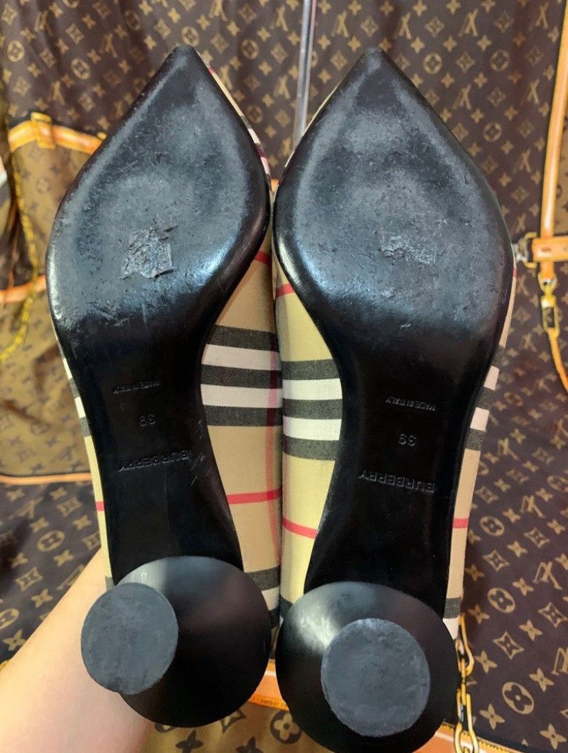 Burberry Authentic Burberry Plaid heels Size US 8 / IT 38 - 13 Thumbnail