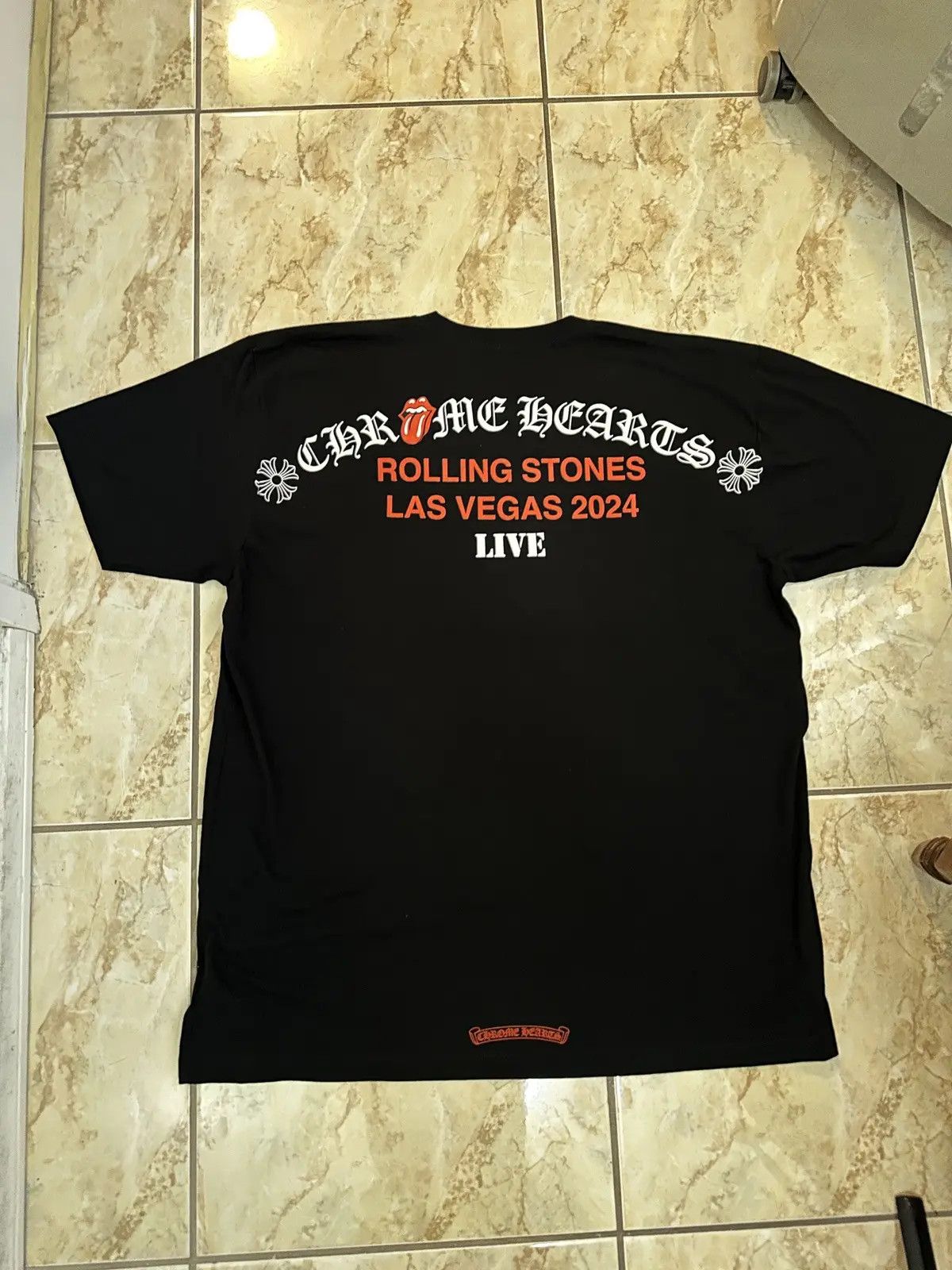 Chrome Hearts × The Rolling Stones Chrome Hearts Tee