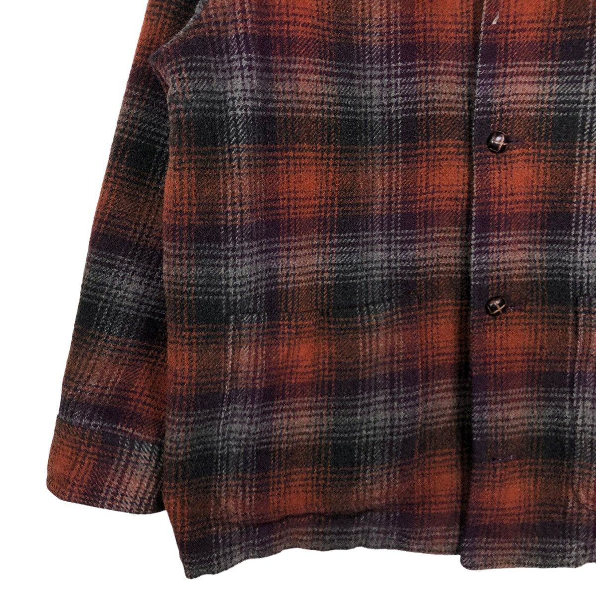 Flannel 🔥VINTAGE WOOL FLANNEL JACKET ZIPPER BE-HOT ISSEY MIYAKE Size US L / EU 52-54 / 3 - 6 Thumbnail