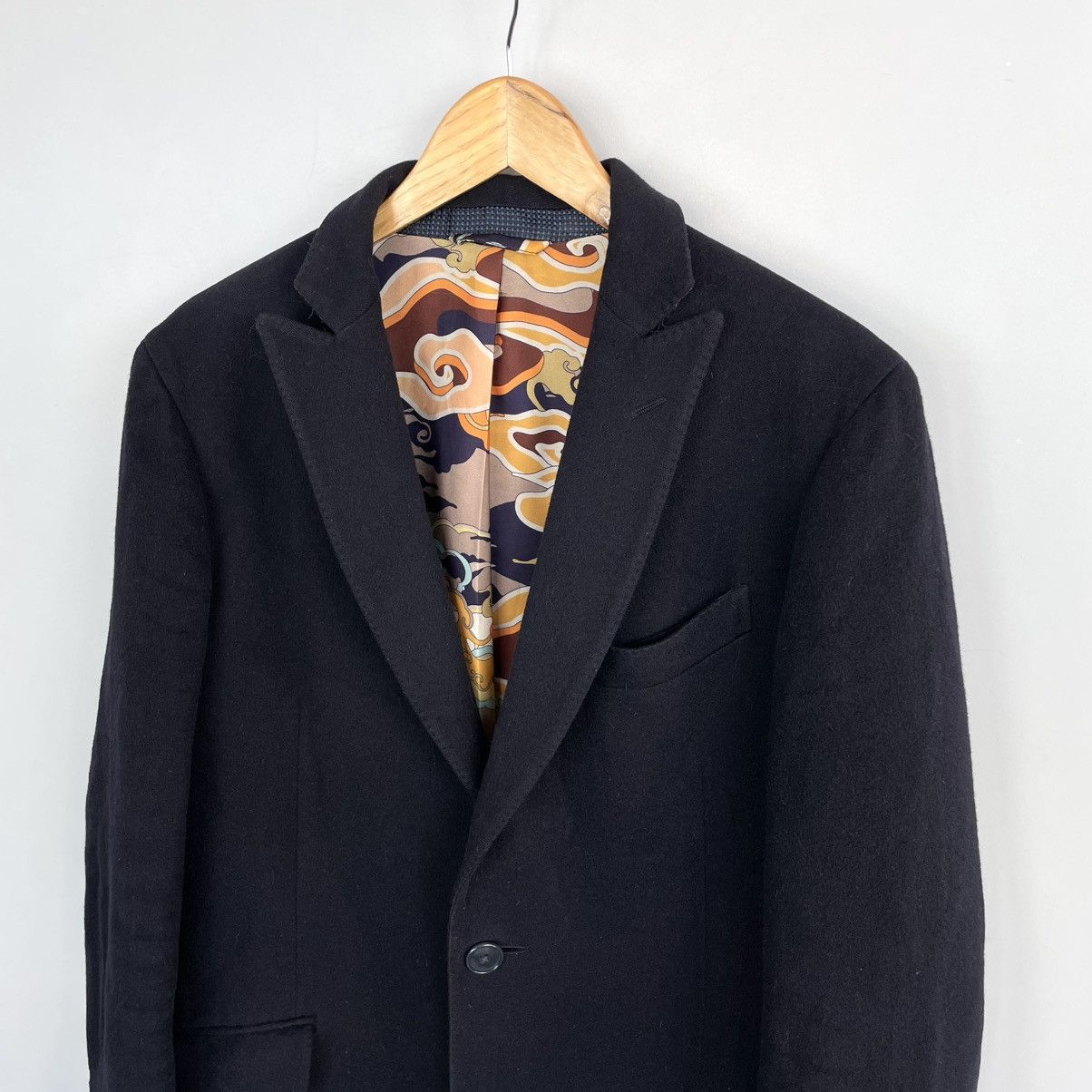 Herno Herno Cashmere and Silk Coat Blazer Size 52L - 5 Thumbnail