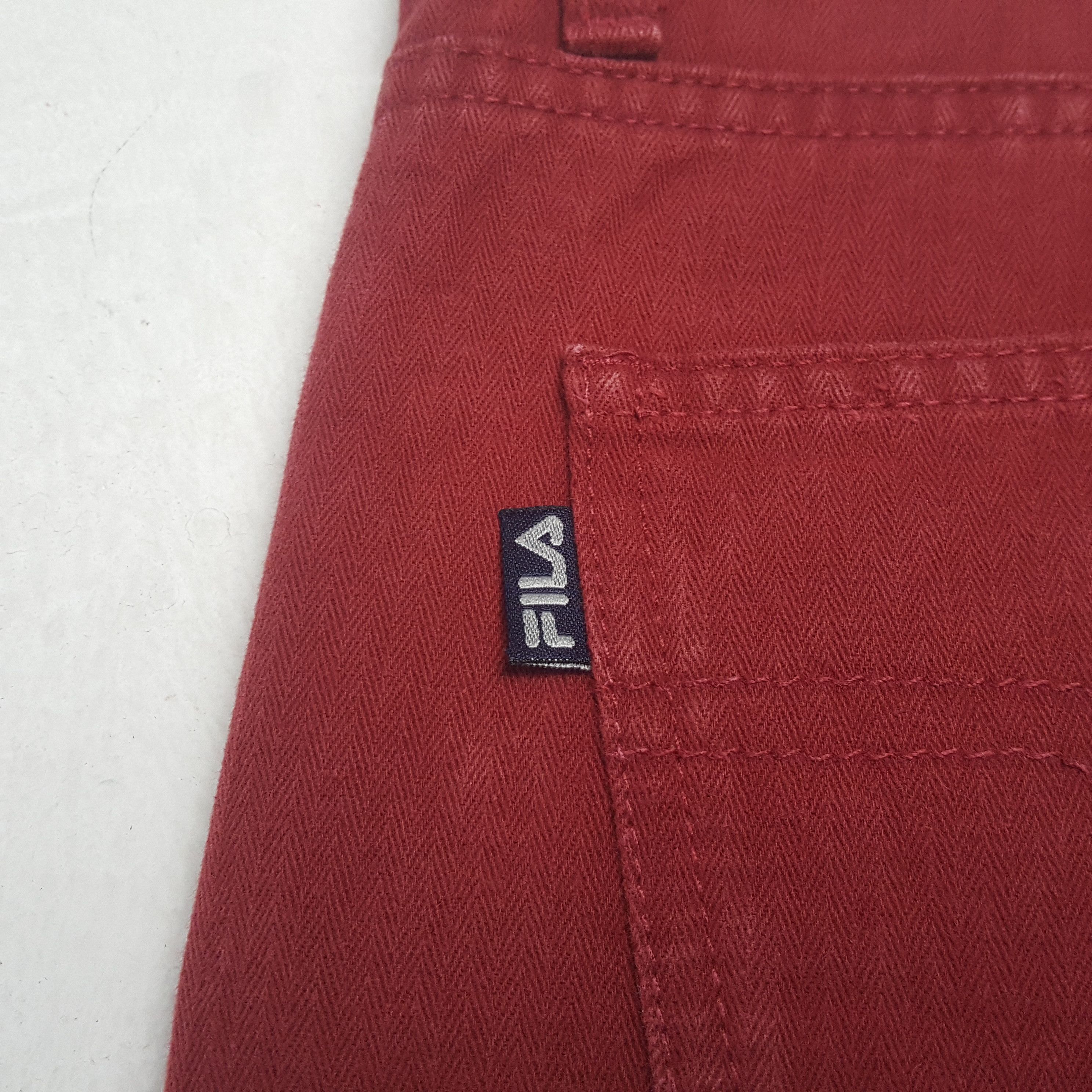 Fila Fila X Ferrari Trousers Pants C297N8 Size US 32 / EU 48 - 17 Thumbnail