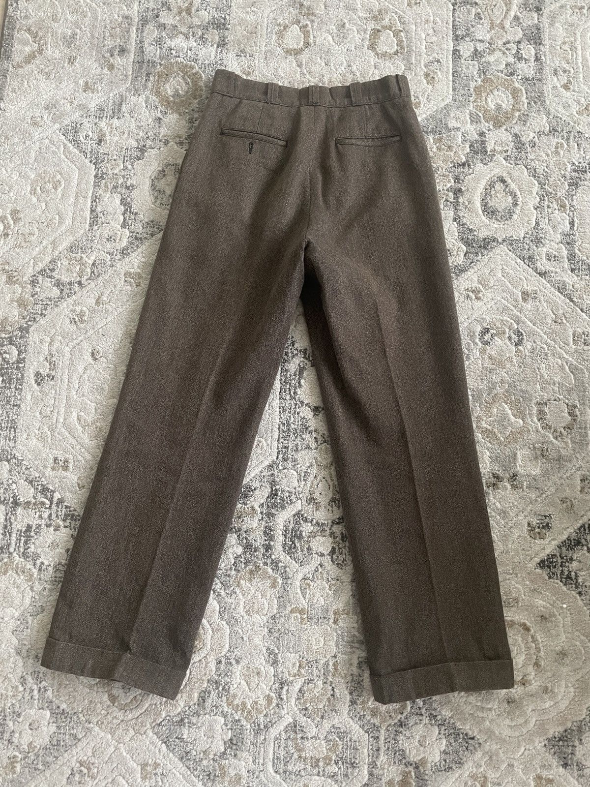 Taiga Takahashi LOT. 201 Work Trousers in Covert Size US 32 / EU 48 - 5 Thumbnail