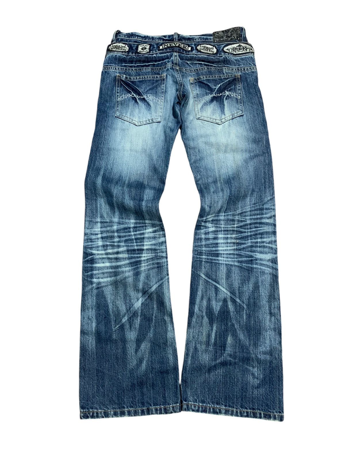 If Six Was Nine Midas double waist flare jeans patch multipocket Size US 32 / EU 48 - 7 Thumbnail