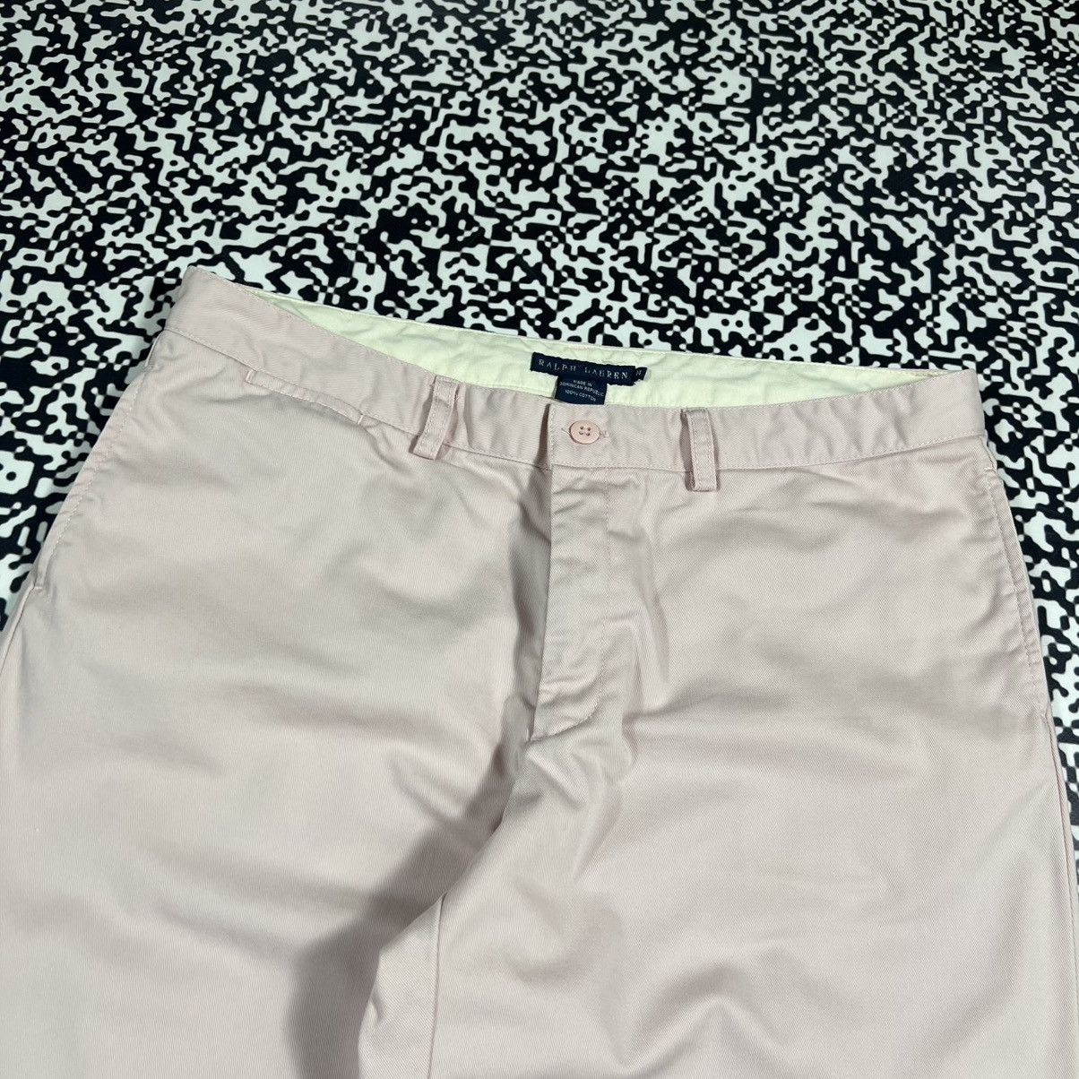 Polo Ralph Lauren Vintage Y2K Polo Ralph Lauren Pink Casual Style Chinos Pants Size 30" / US 8 / IT 44 - 9 Thumbnail