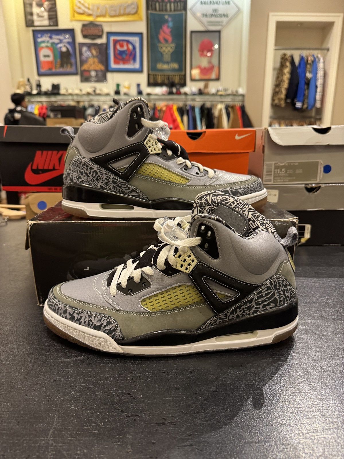 Jordan Brand Jordan Spizike ‘Cool Grey’ Size US 11 / EU 44 - 1 Thumbnail