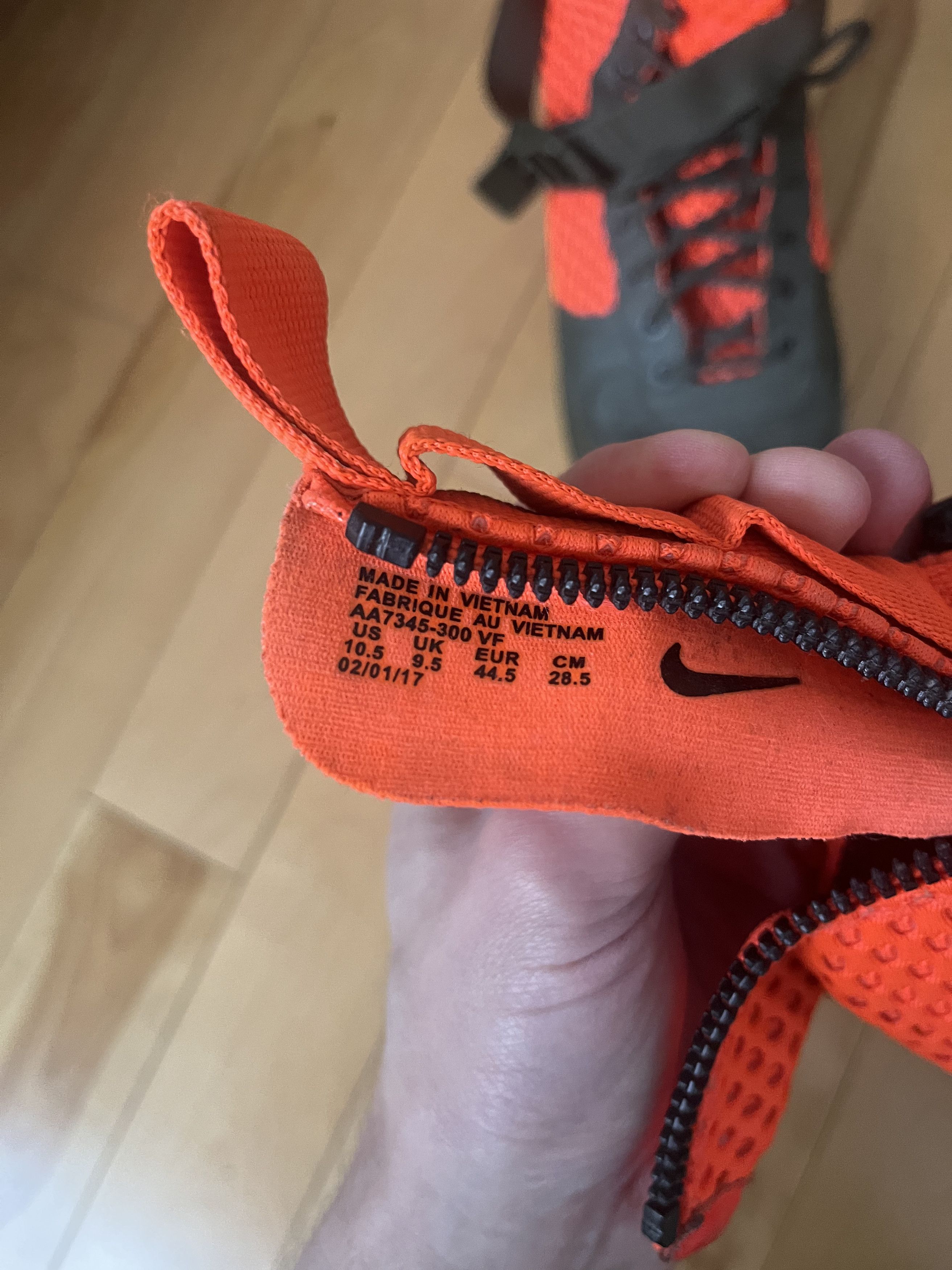 Nike SF Air Force 1 Mid Cargo Khaki Total Crimson Size US 10.5 / EU 43-44 - 3 Thumbnail